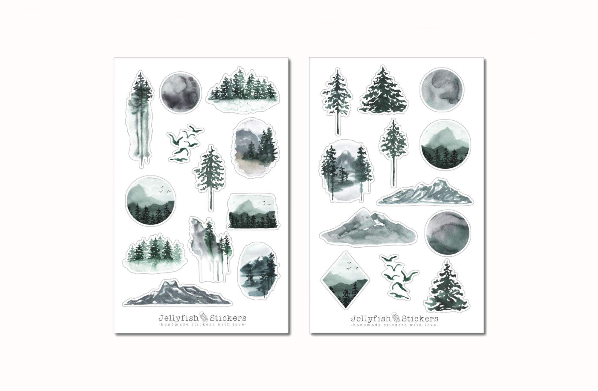 Forest Sticker Set