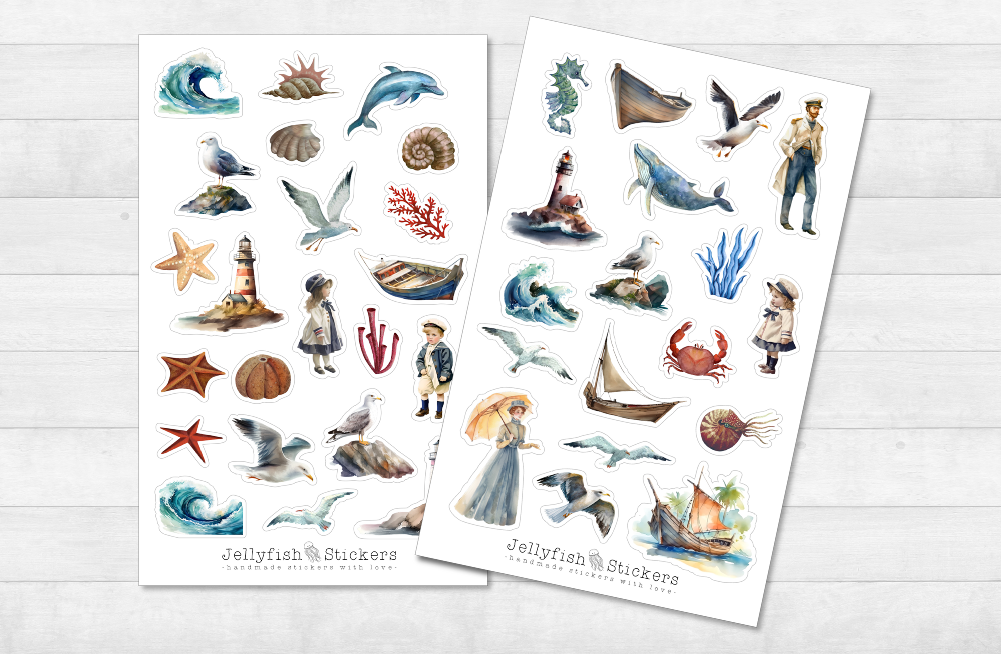 Maritime Sticker Set