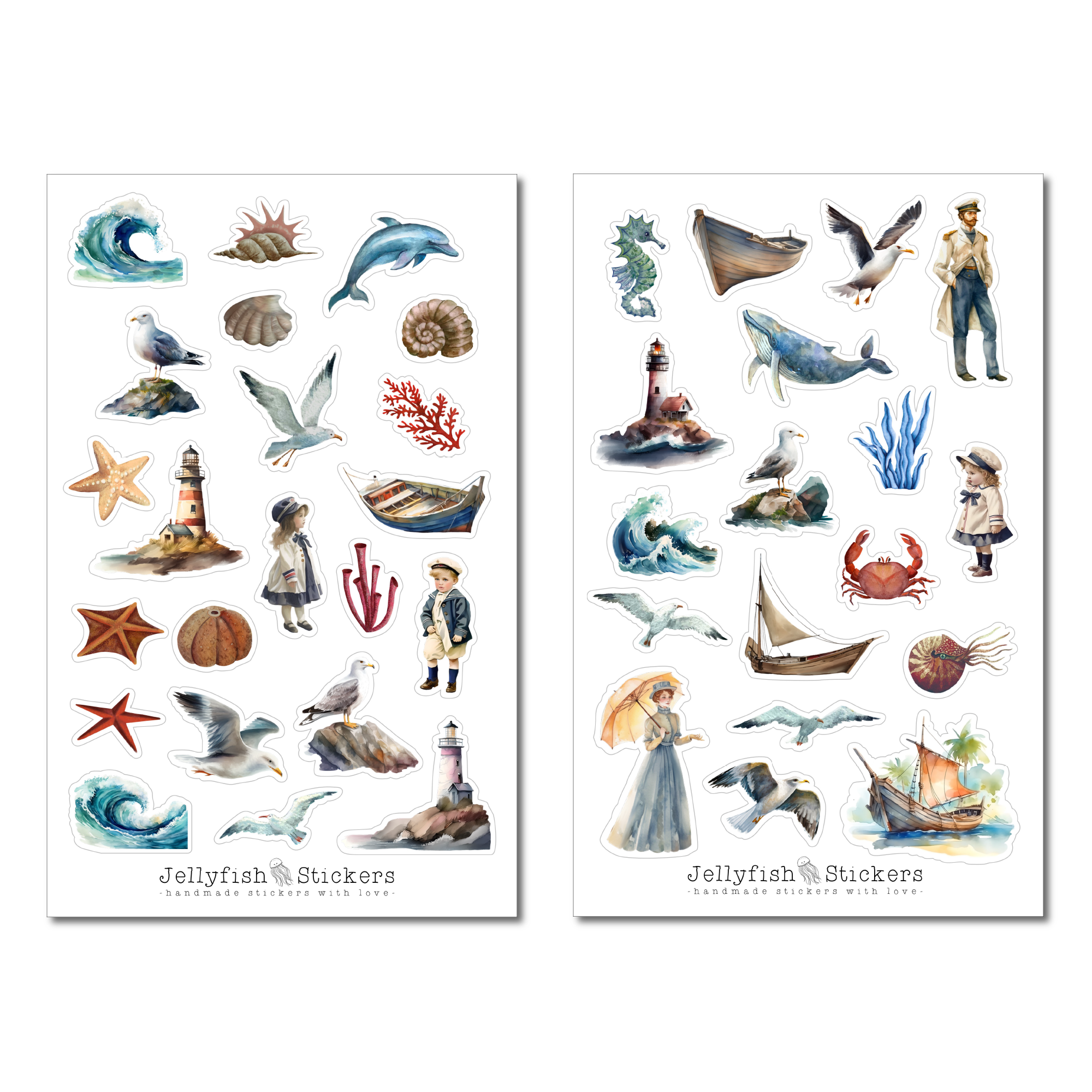 Maritime Sticker Set