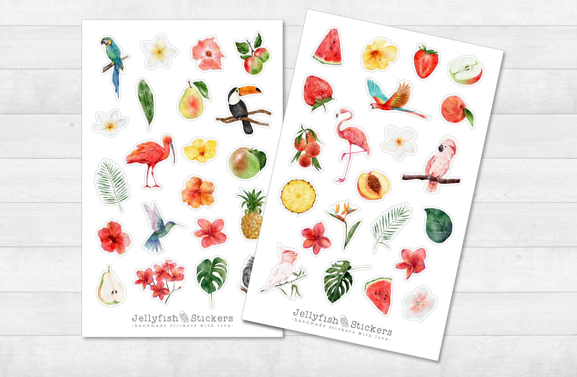 Tropical Sticker Set