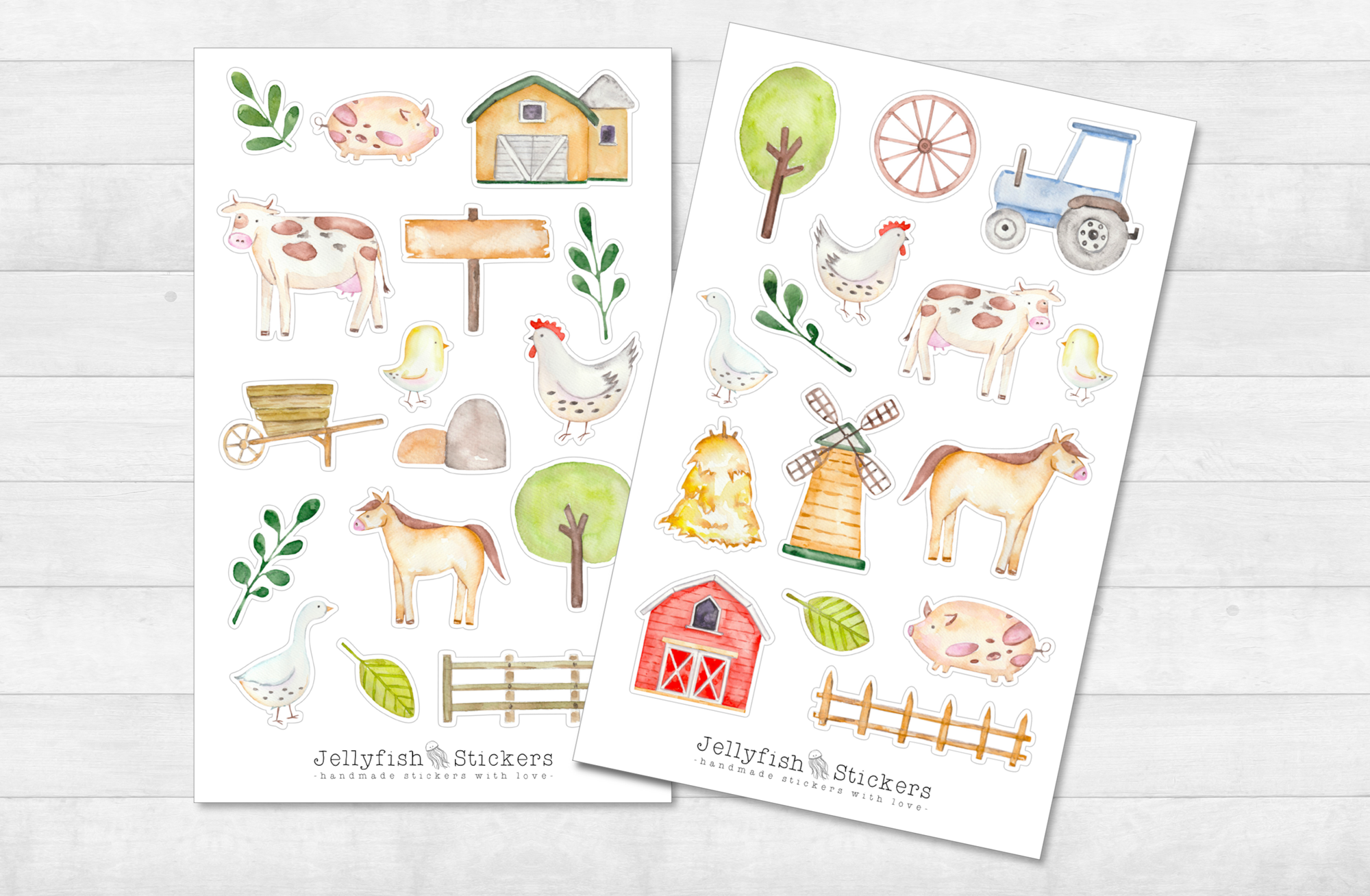 Farm Sticker Set