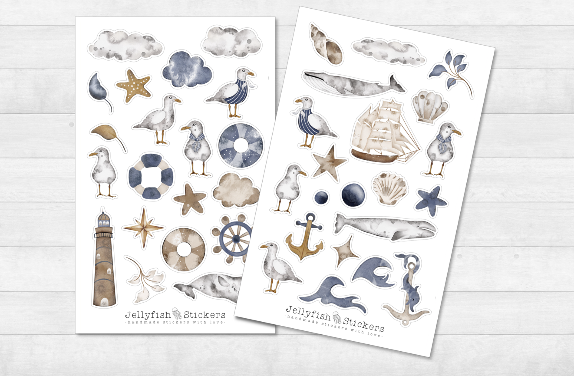 Maritime Sticker Set