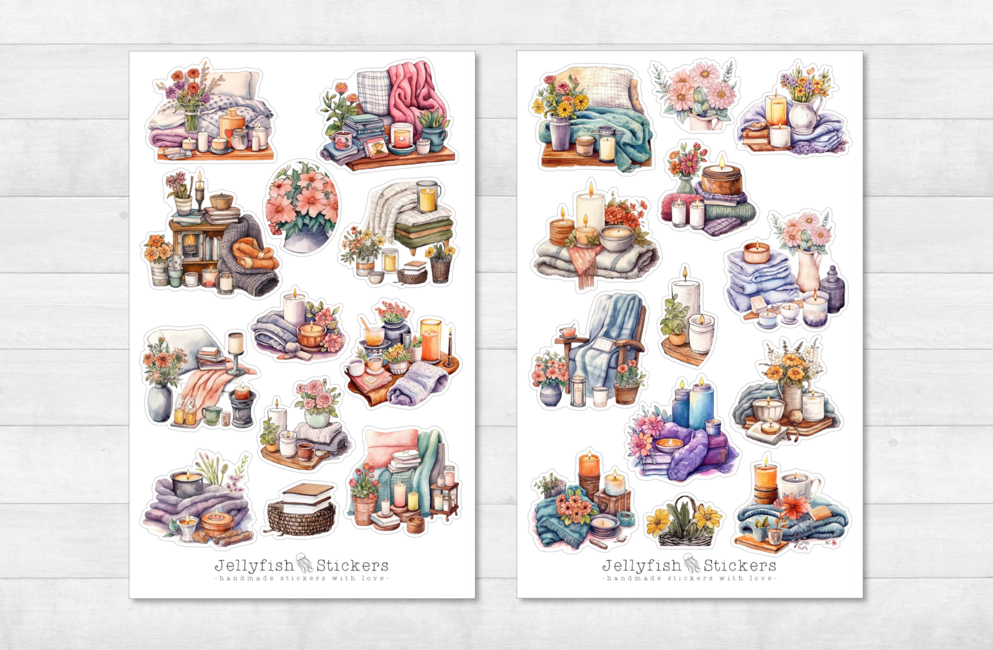 Cozy Home Sticker Set