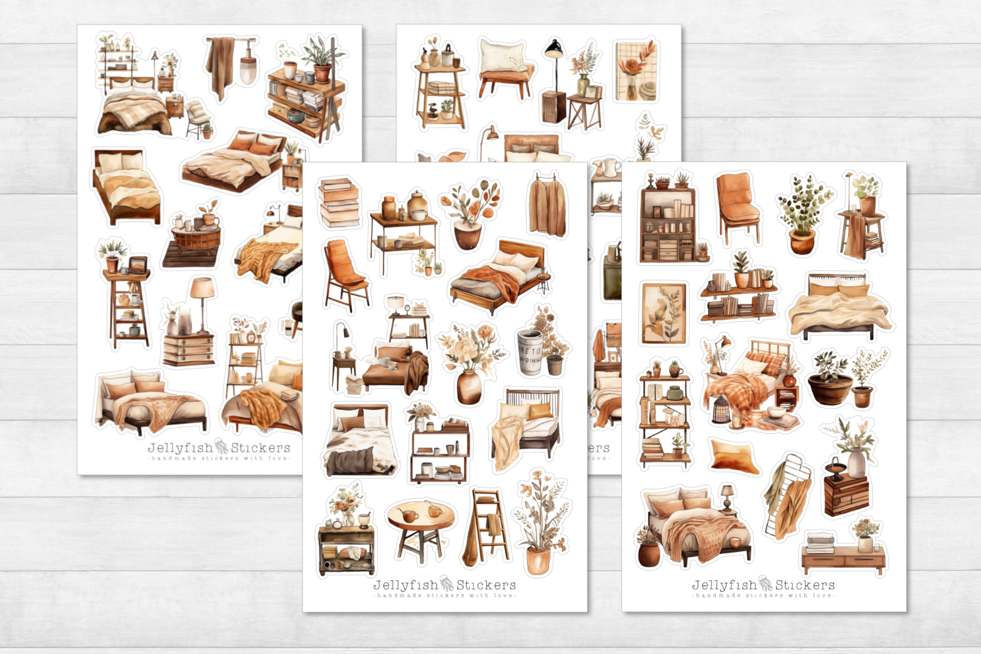 Cozy Home Sticker Set