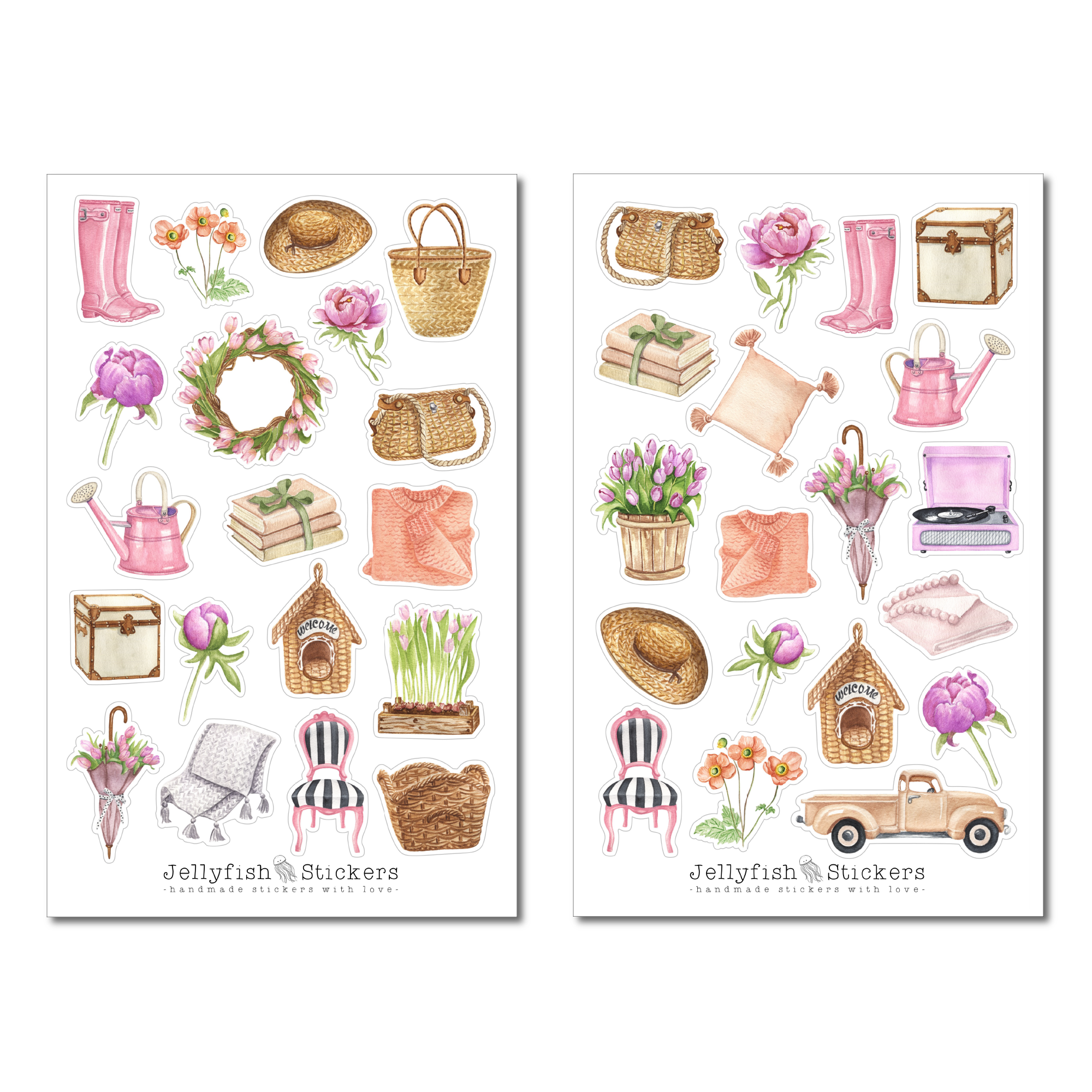 Spring Sticker Set