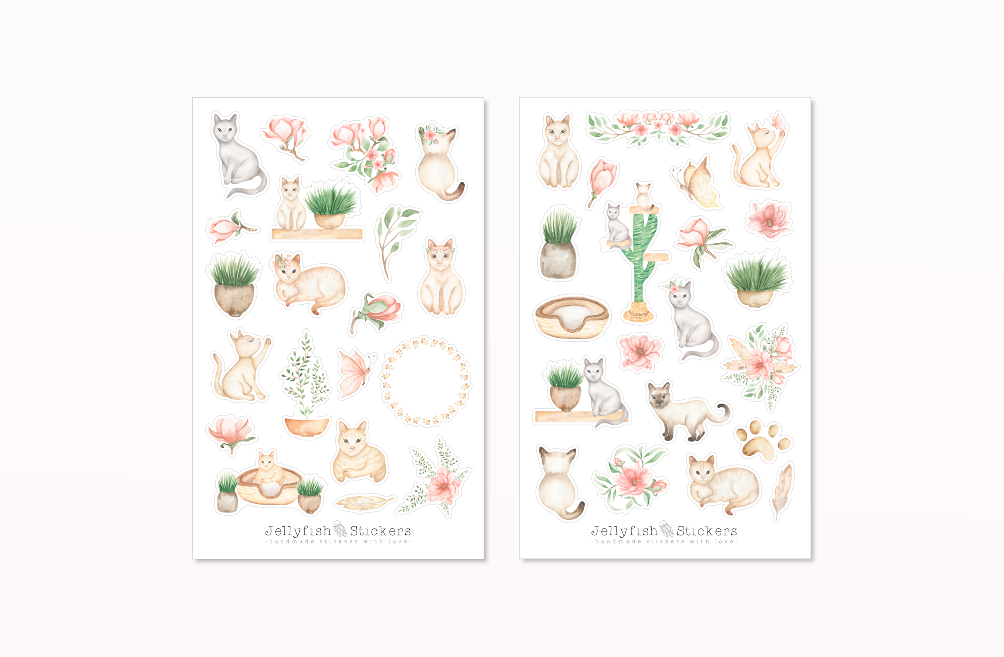 Cats Sticker Set