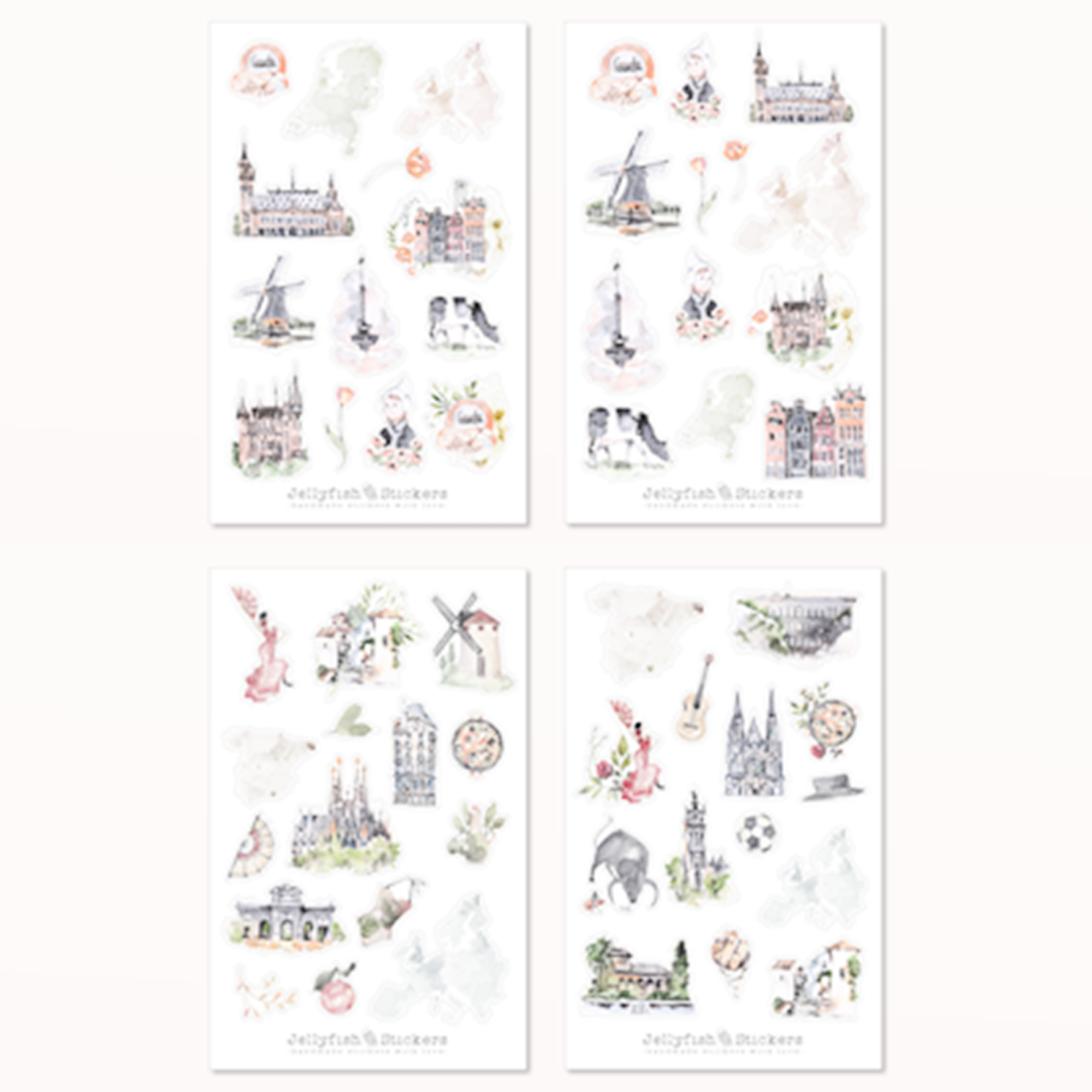 Travelling Sticker Set MEGA BUNDLE