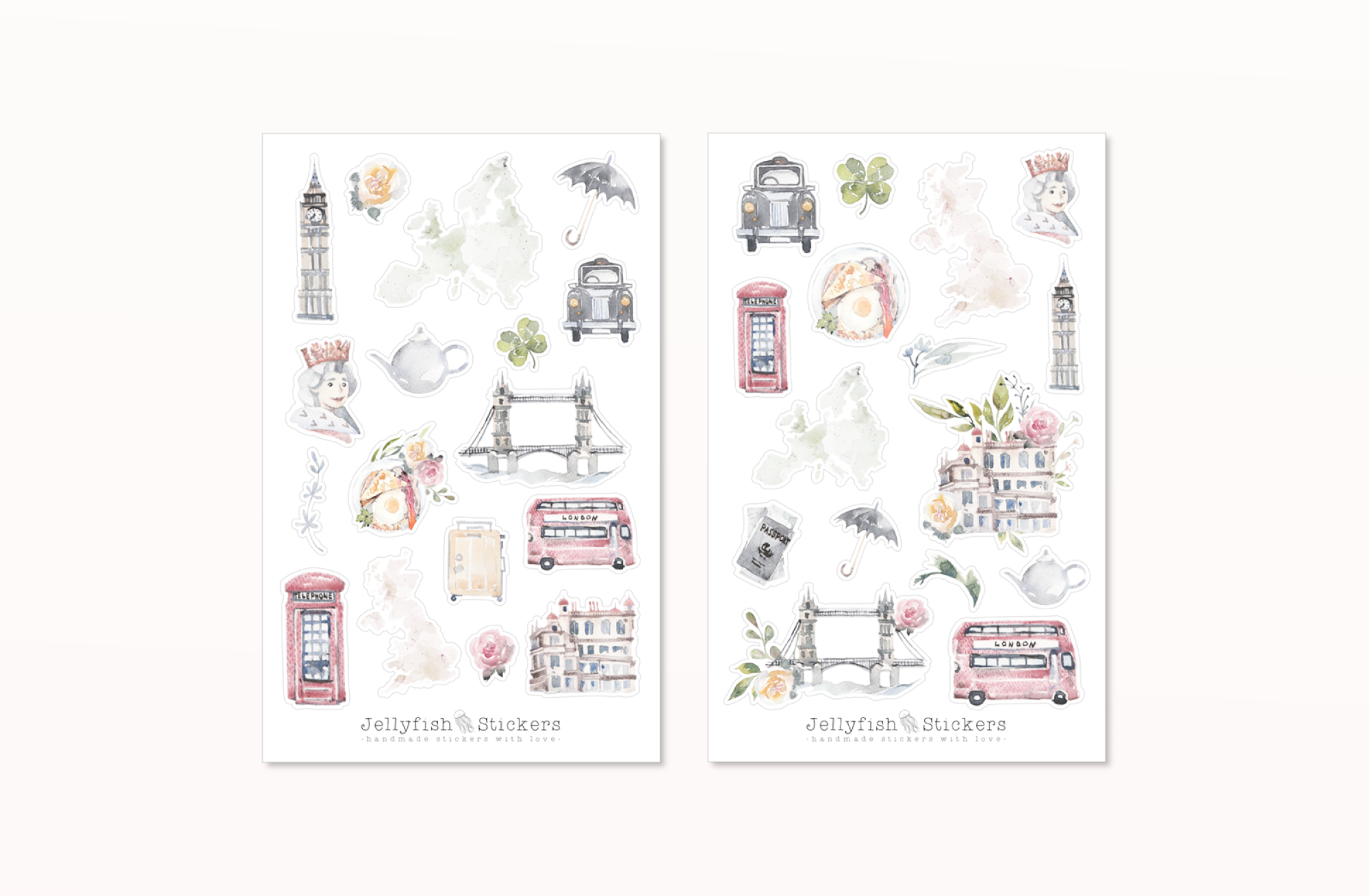 England Sticker Set