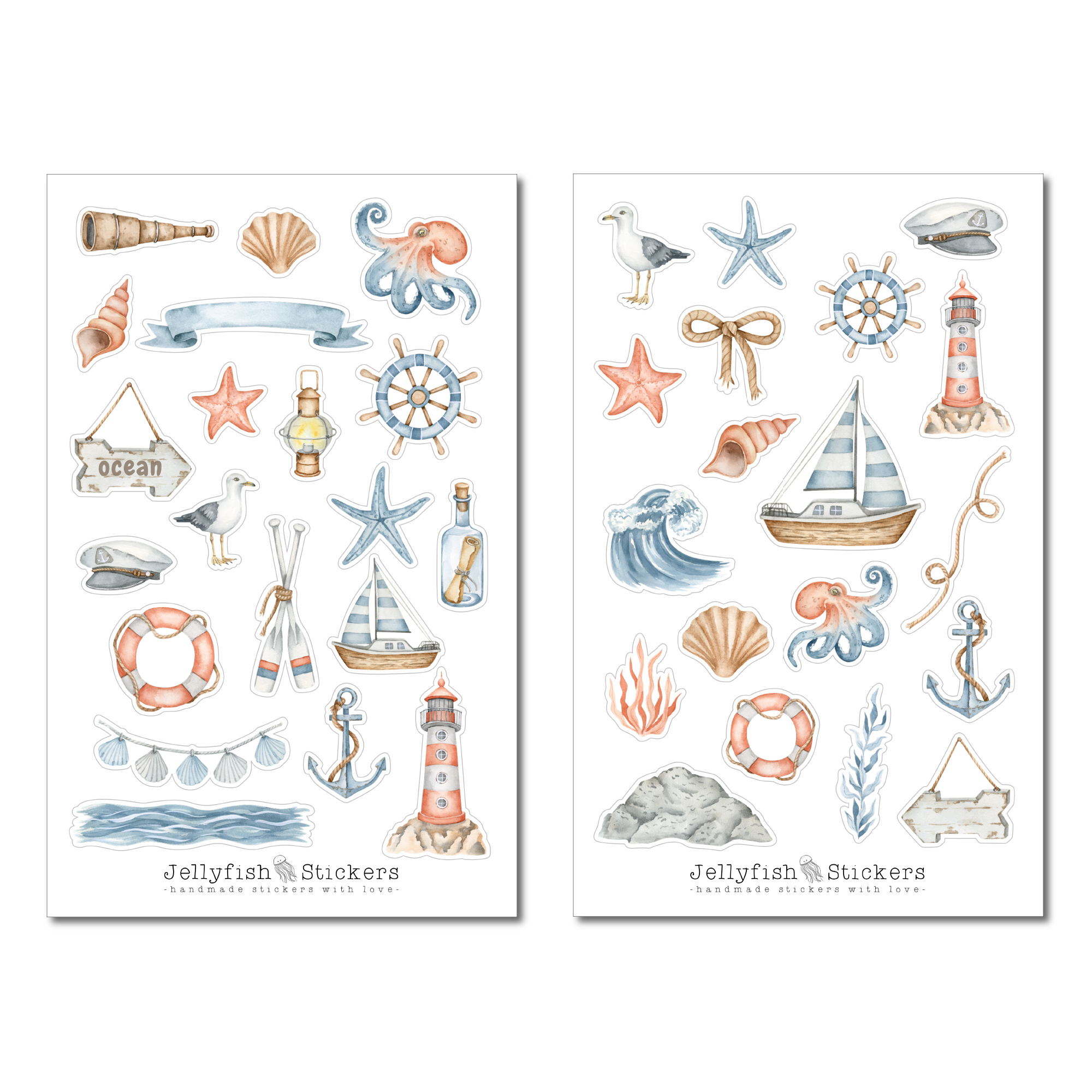 Maritim Sticker Set