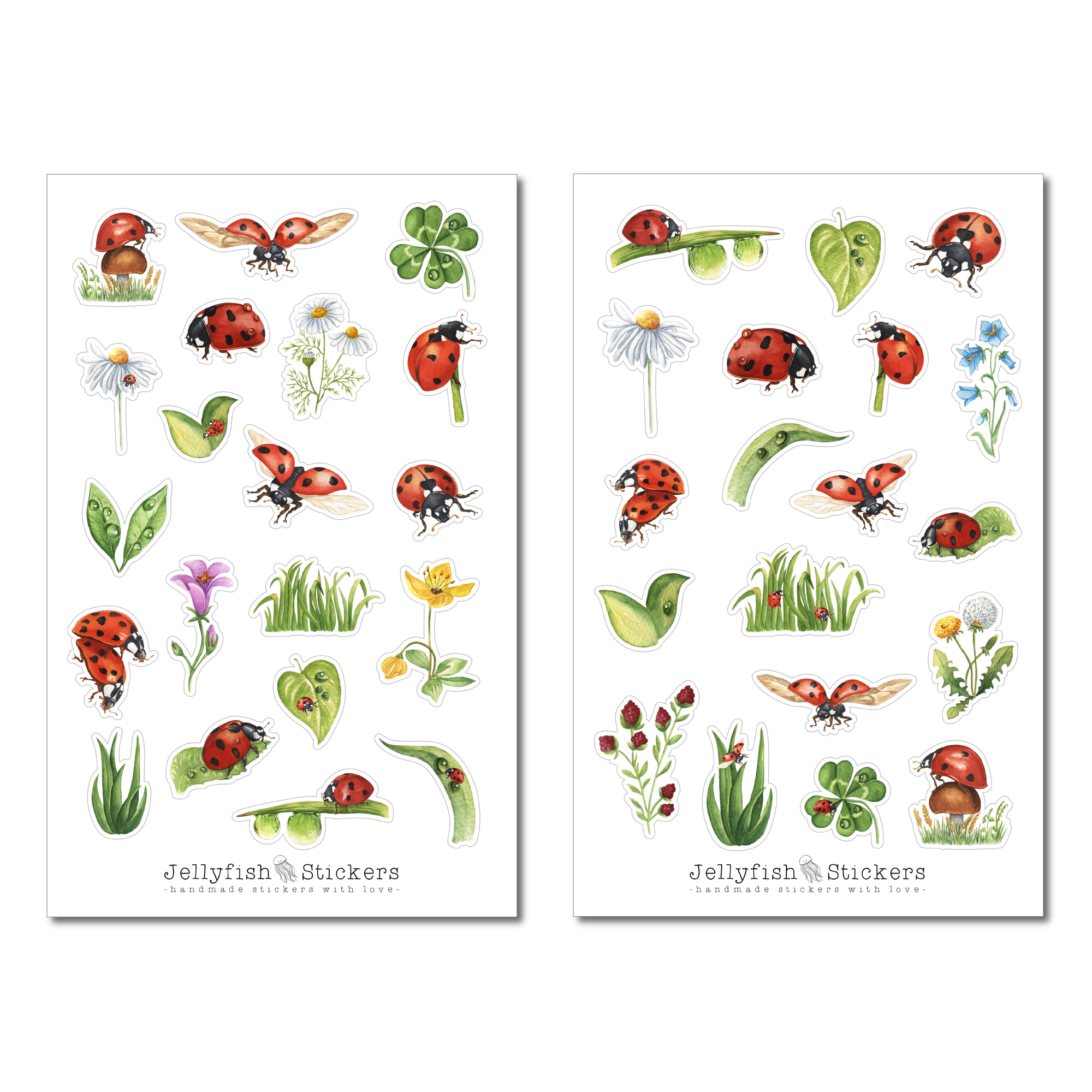 Ladybird Sticker Set