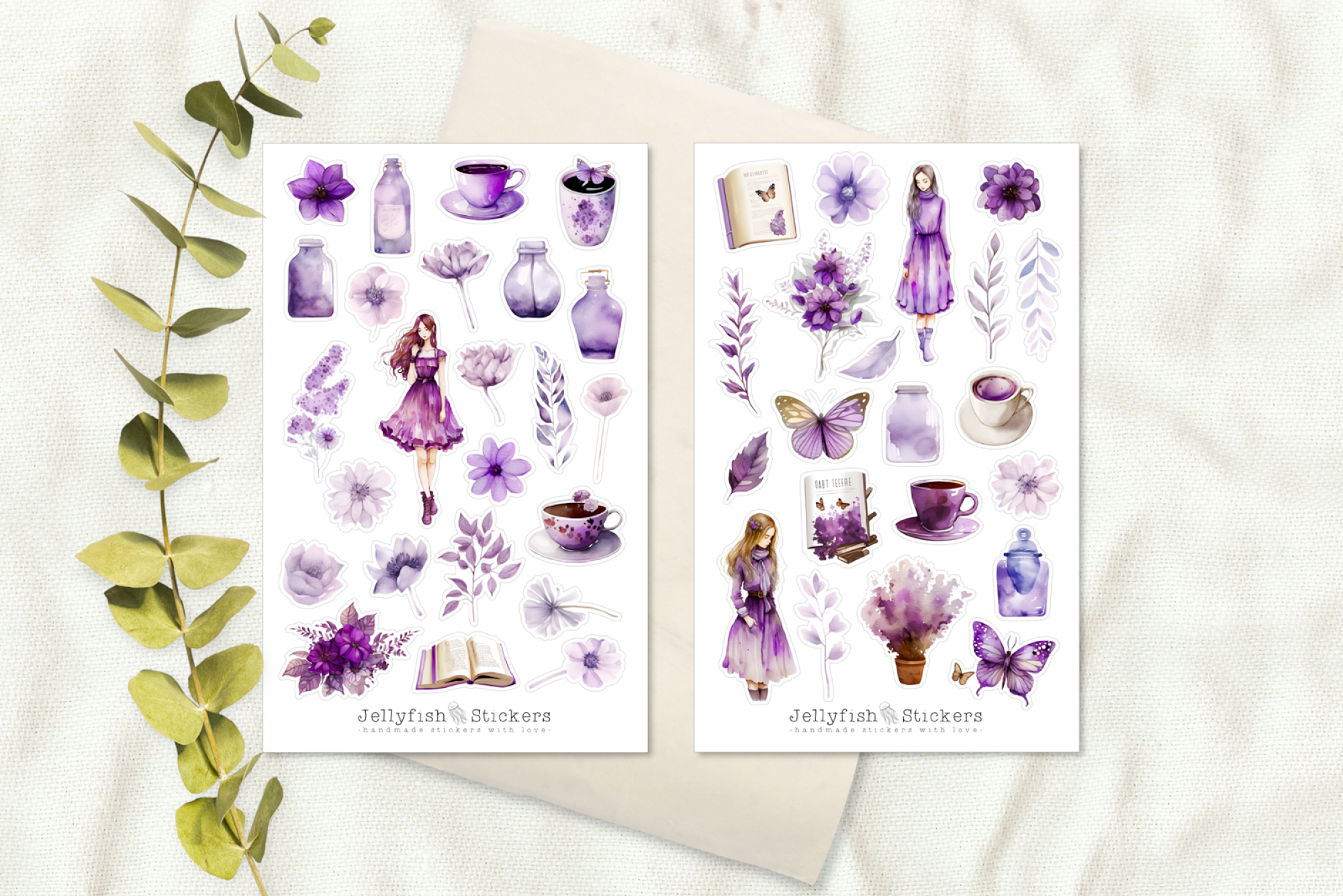 Purpur Sticker Set