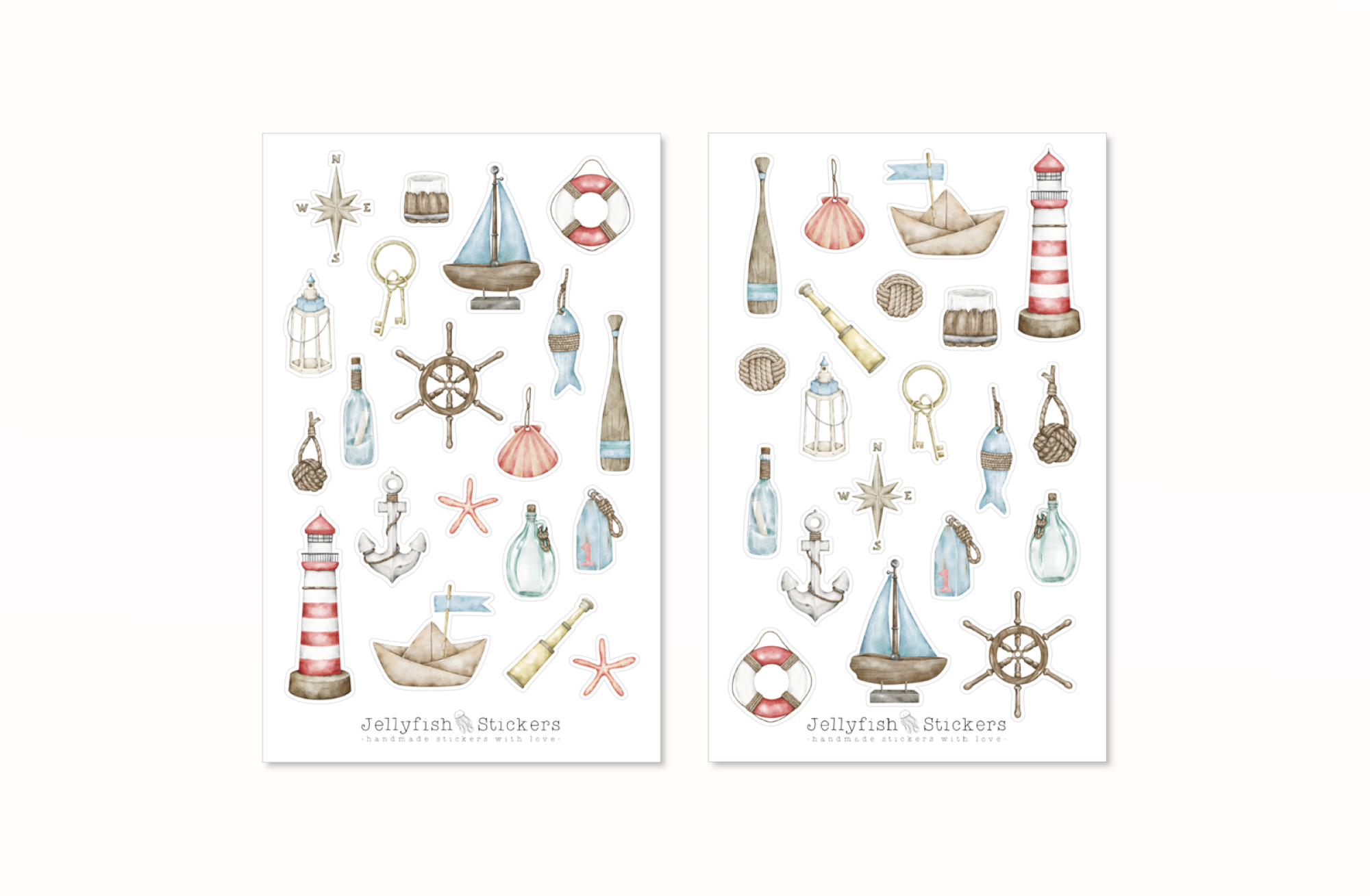 Maritim Sticker Set