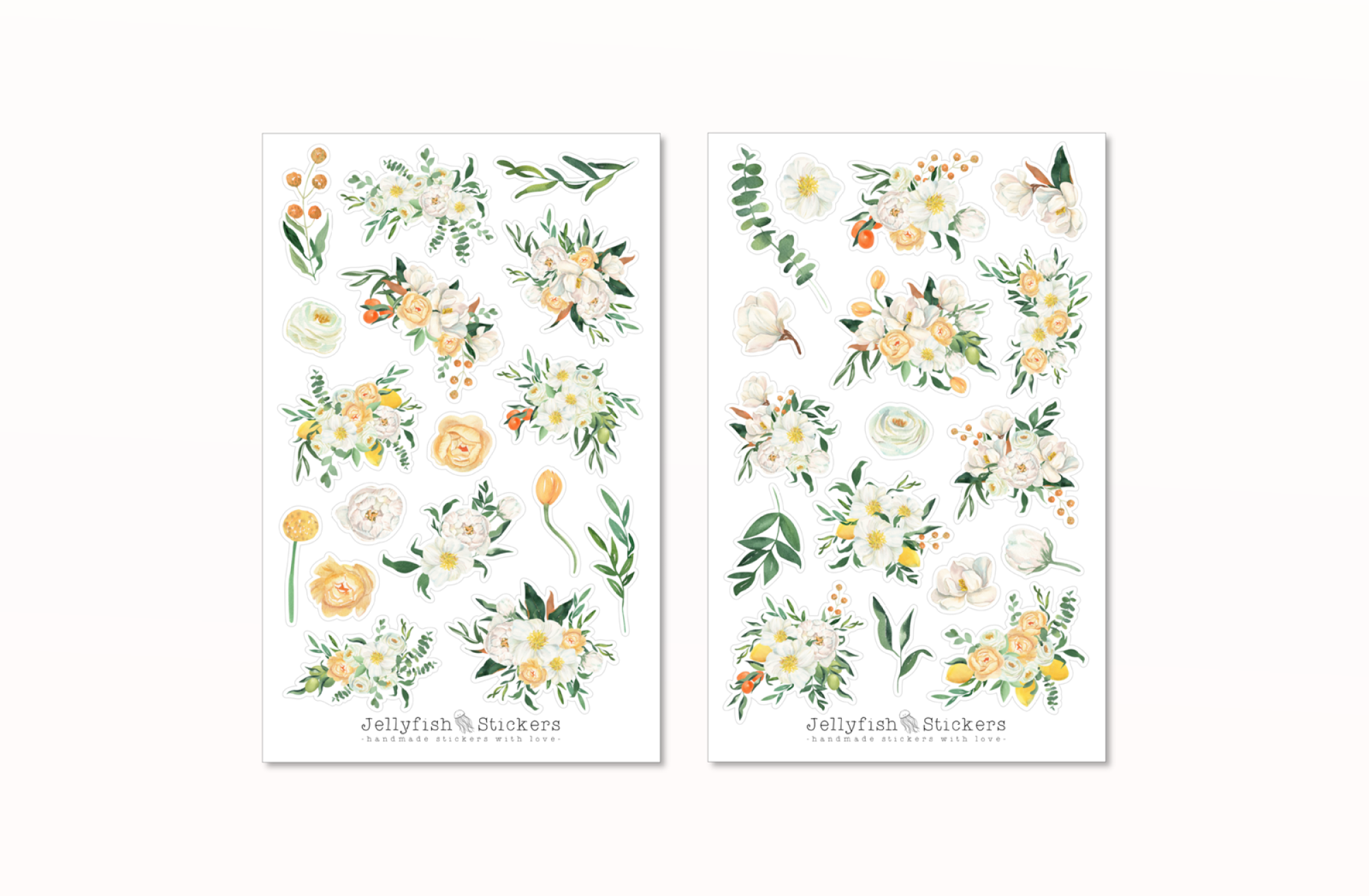 Blumen Sticker Set
