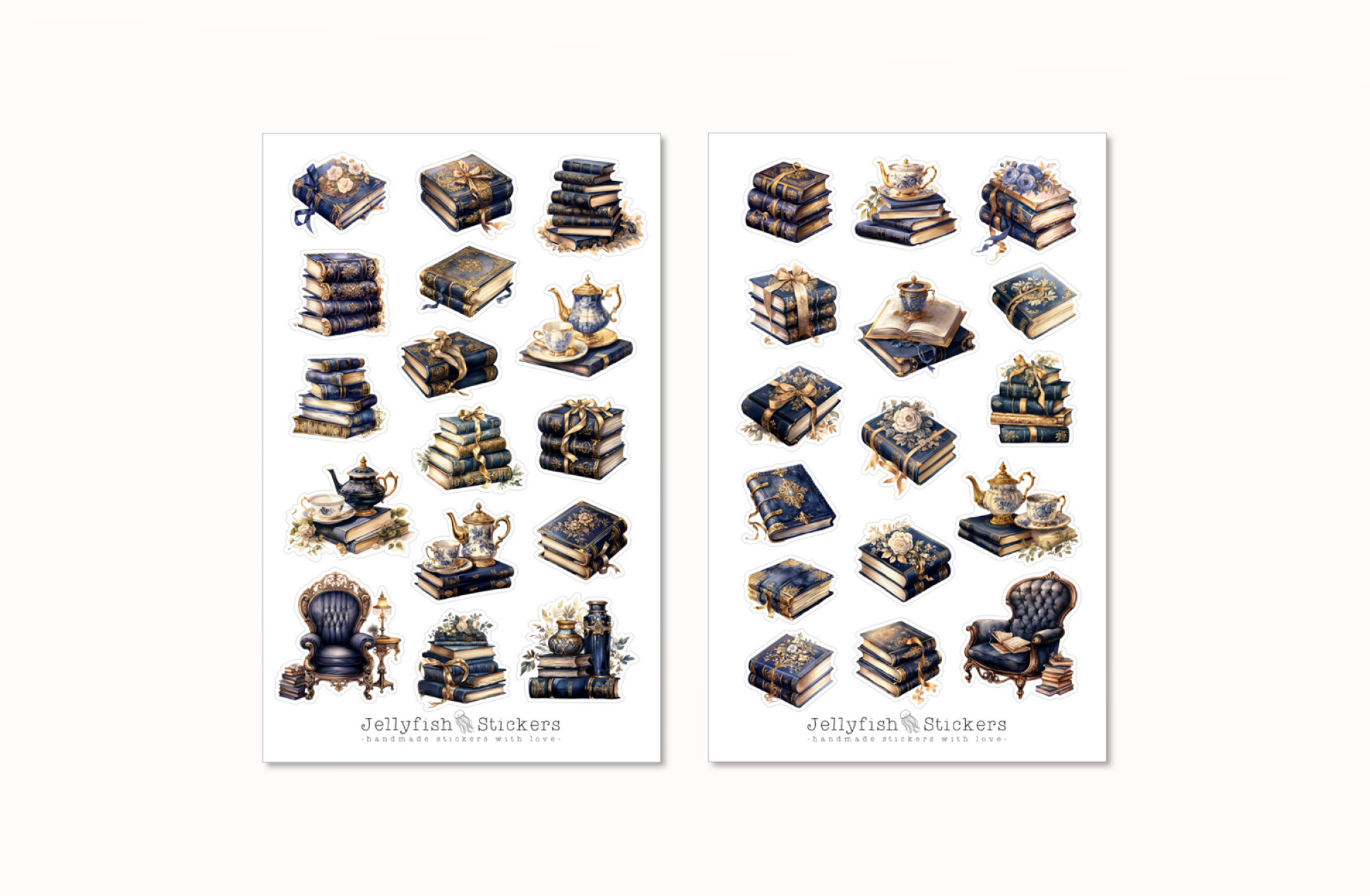 Bücher Sticker Set Bücher Sticker Set