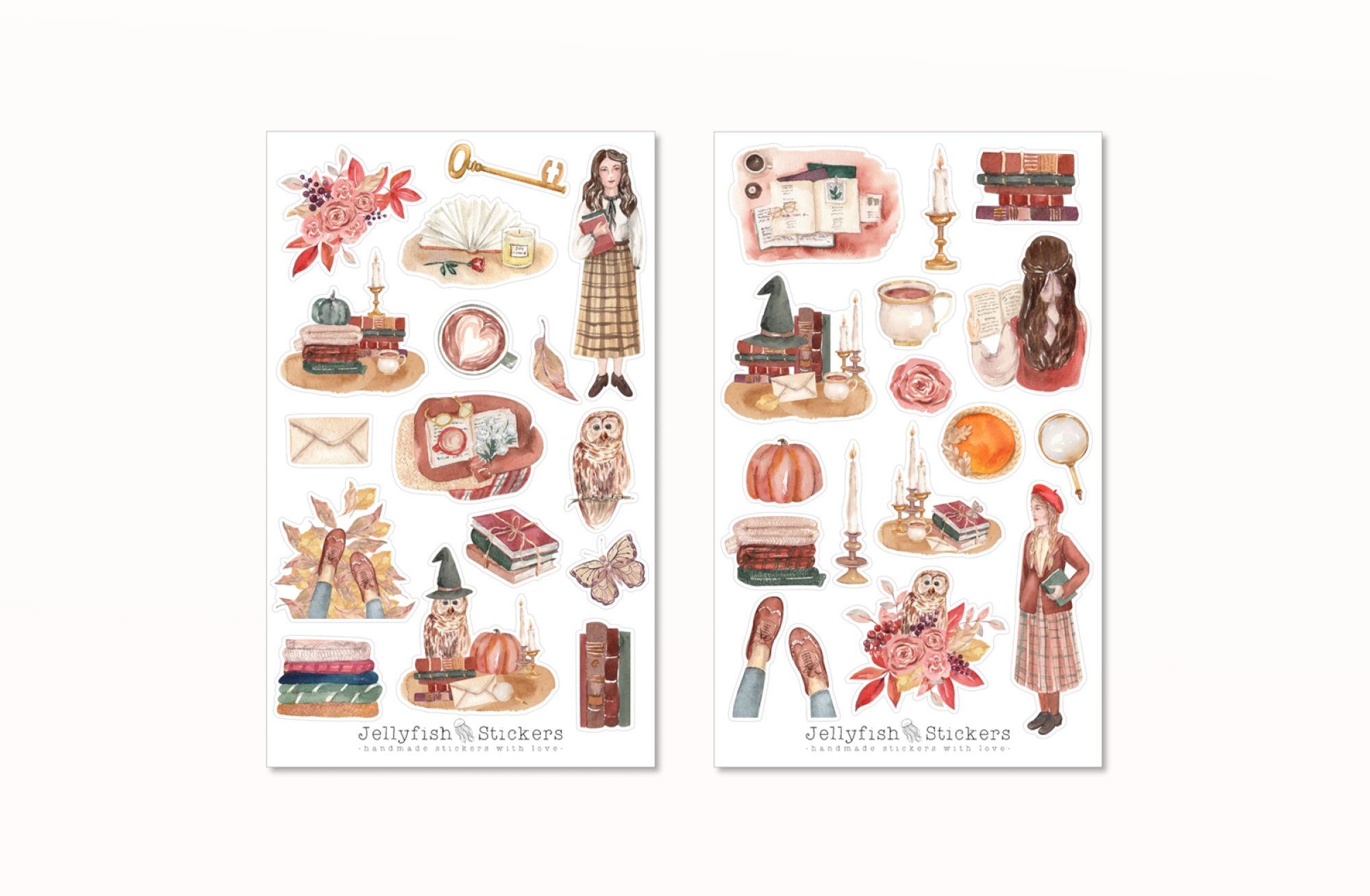 Herbst Sticker Set