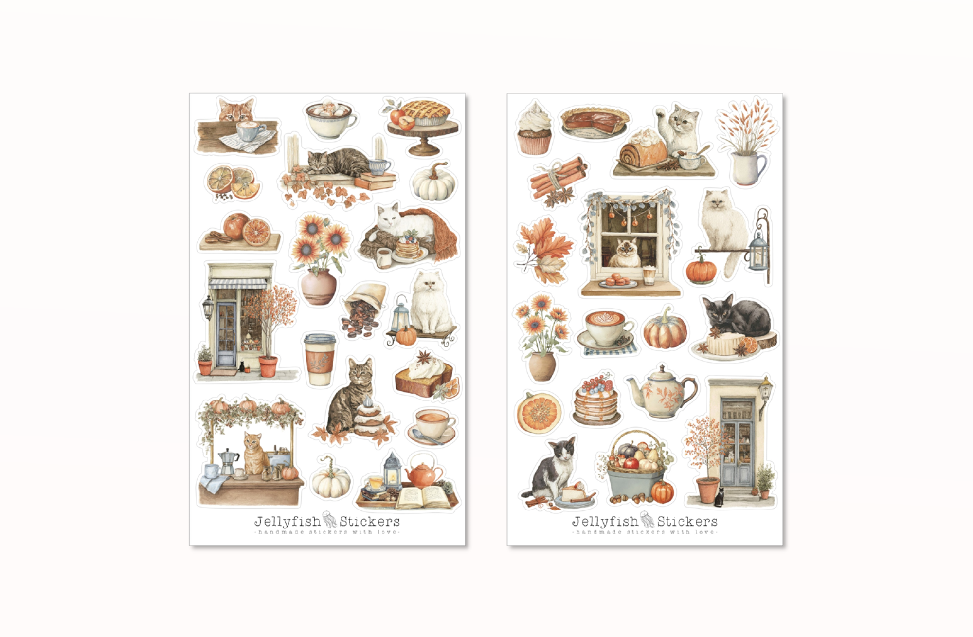 Herbst Sticker Set