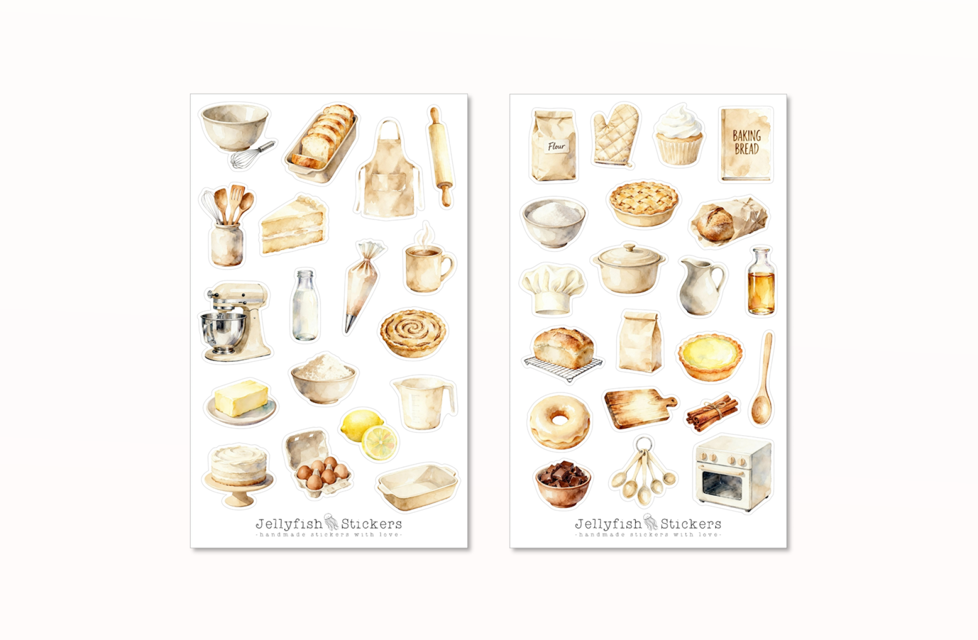 Baking Sticker Set