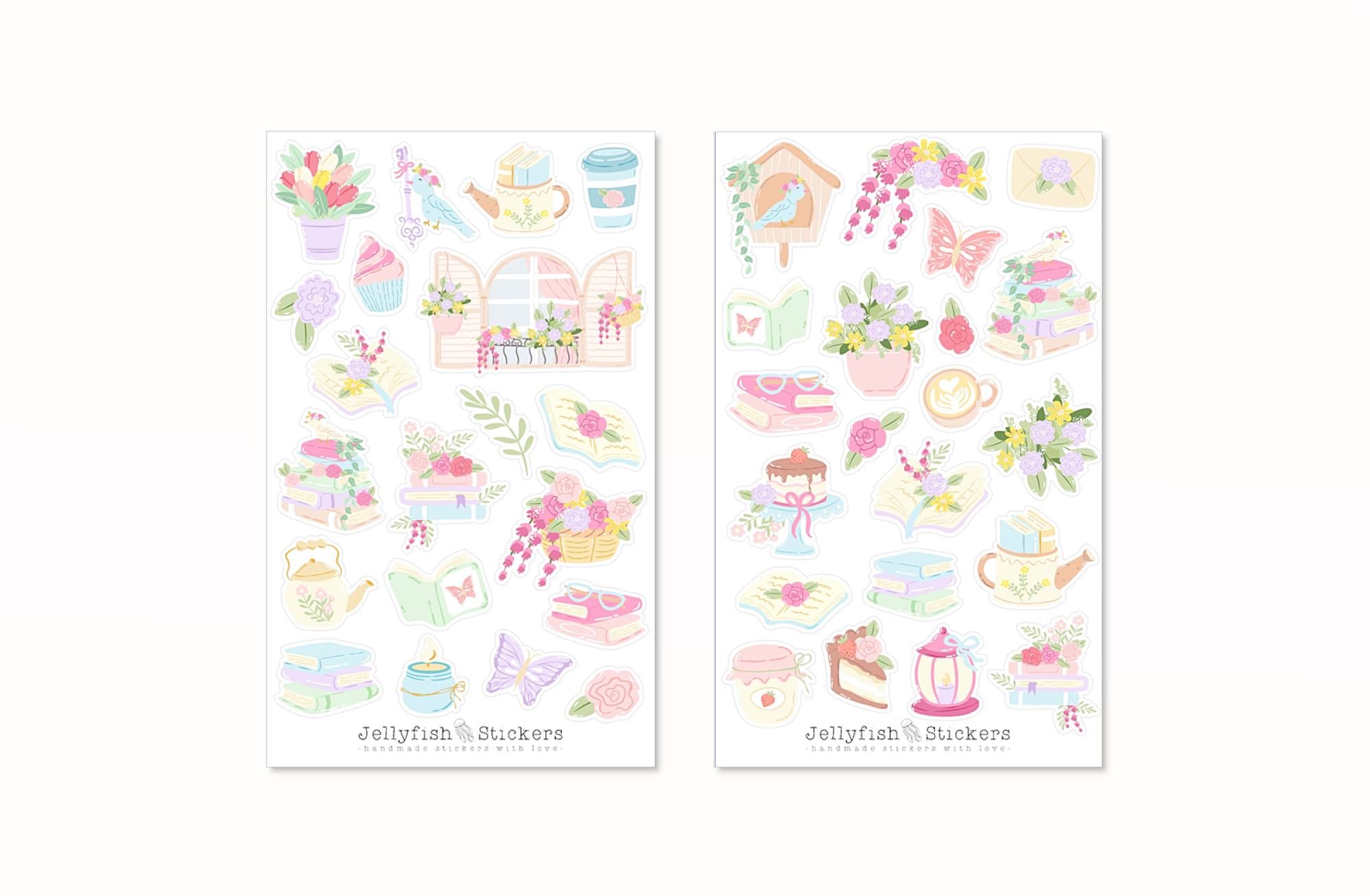Books Sticker Set