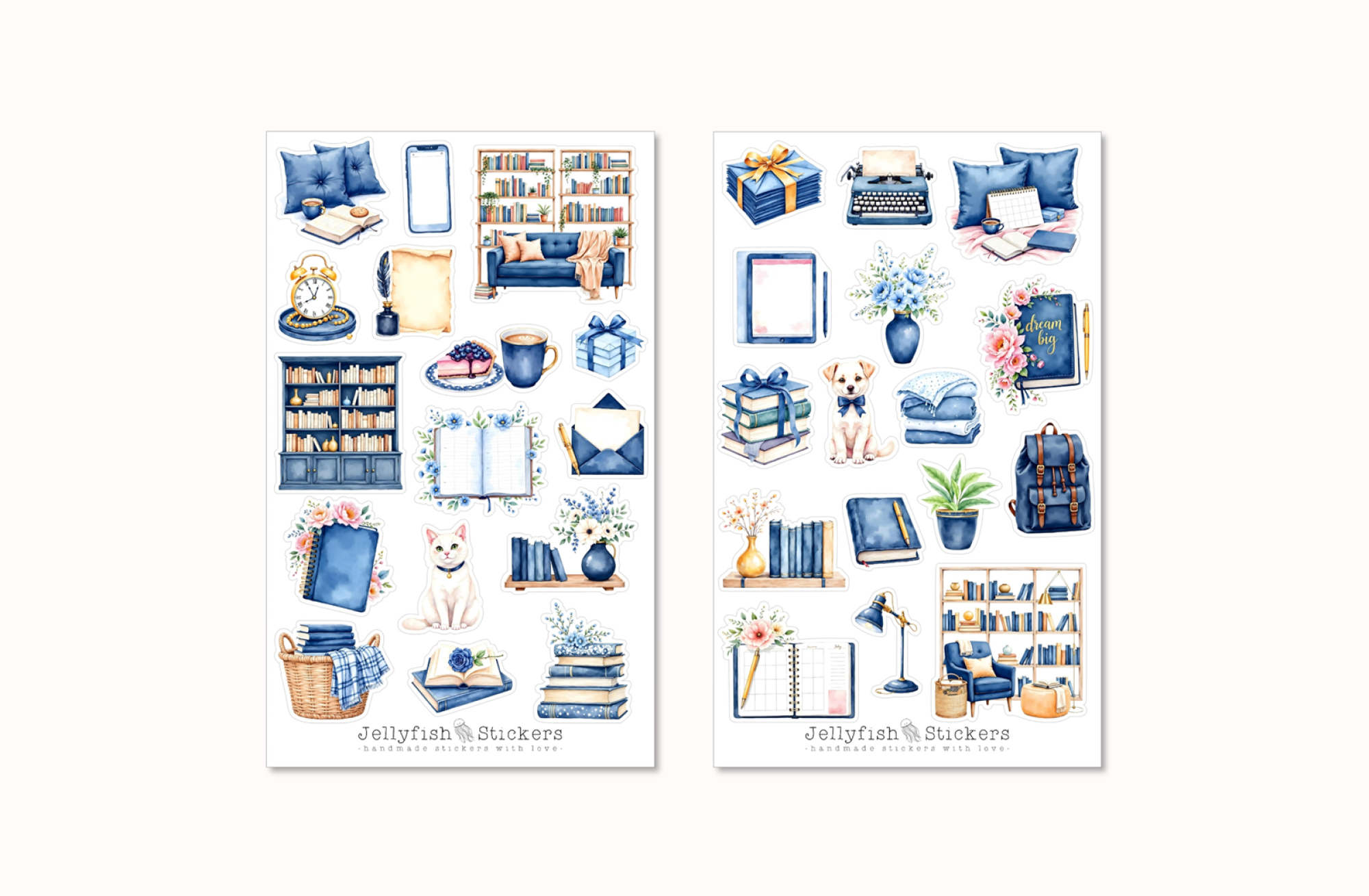 Books Sticker Set
