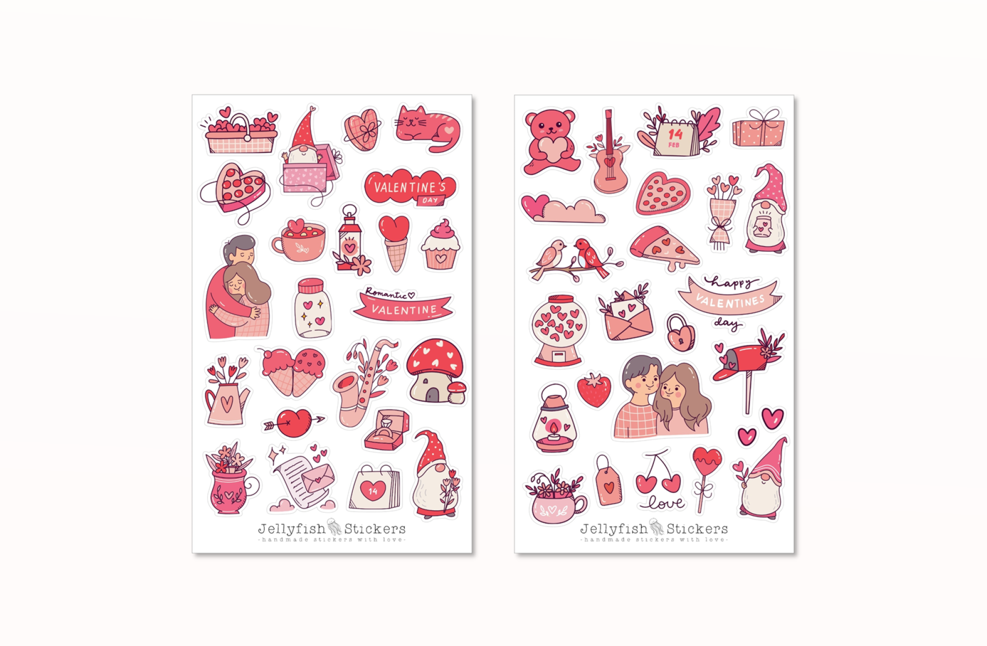 Valentine's Day Sticker Set