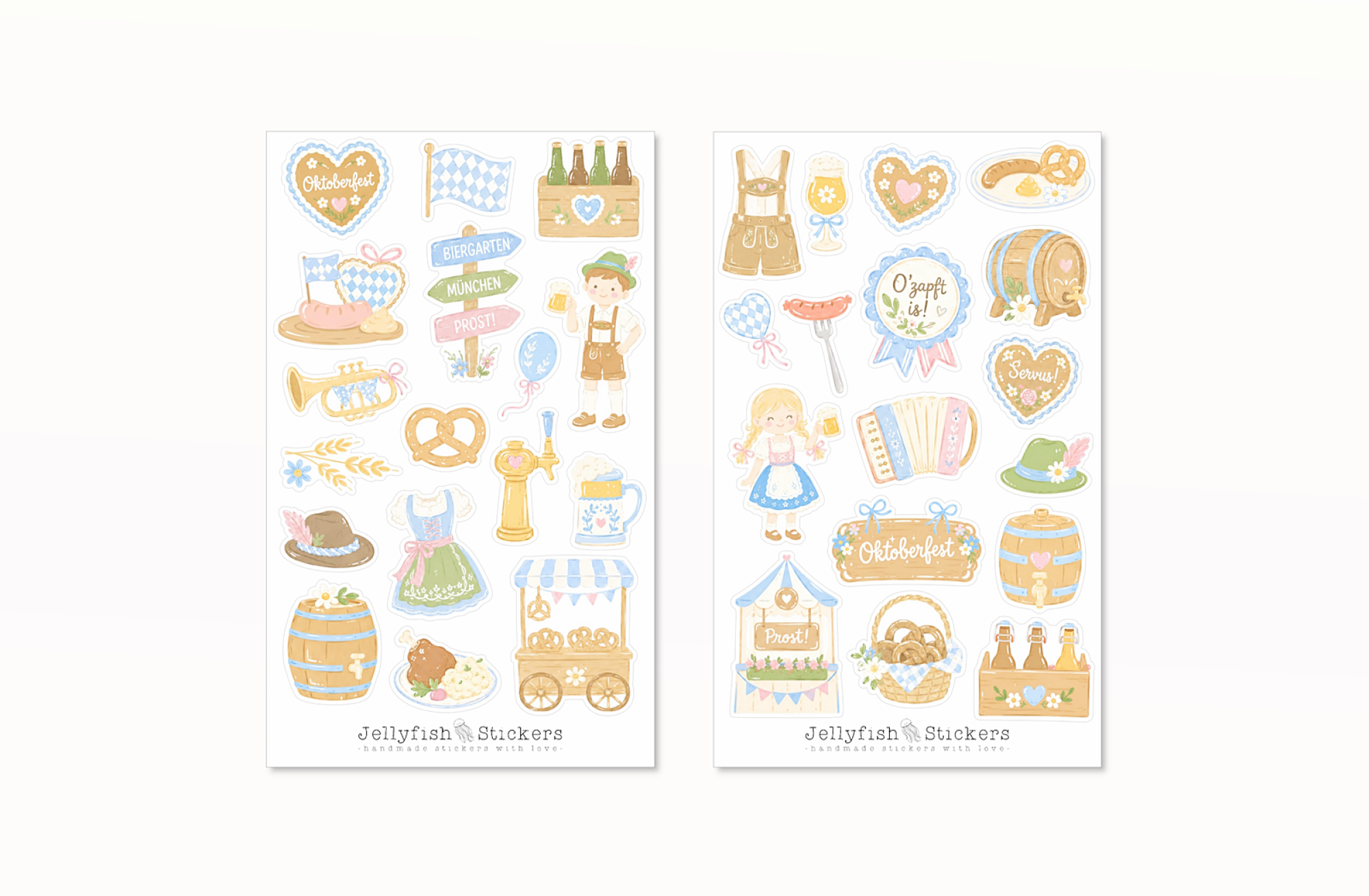 Oktoberfest Sticker Set