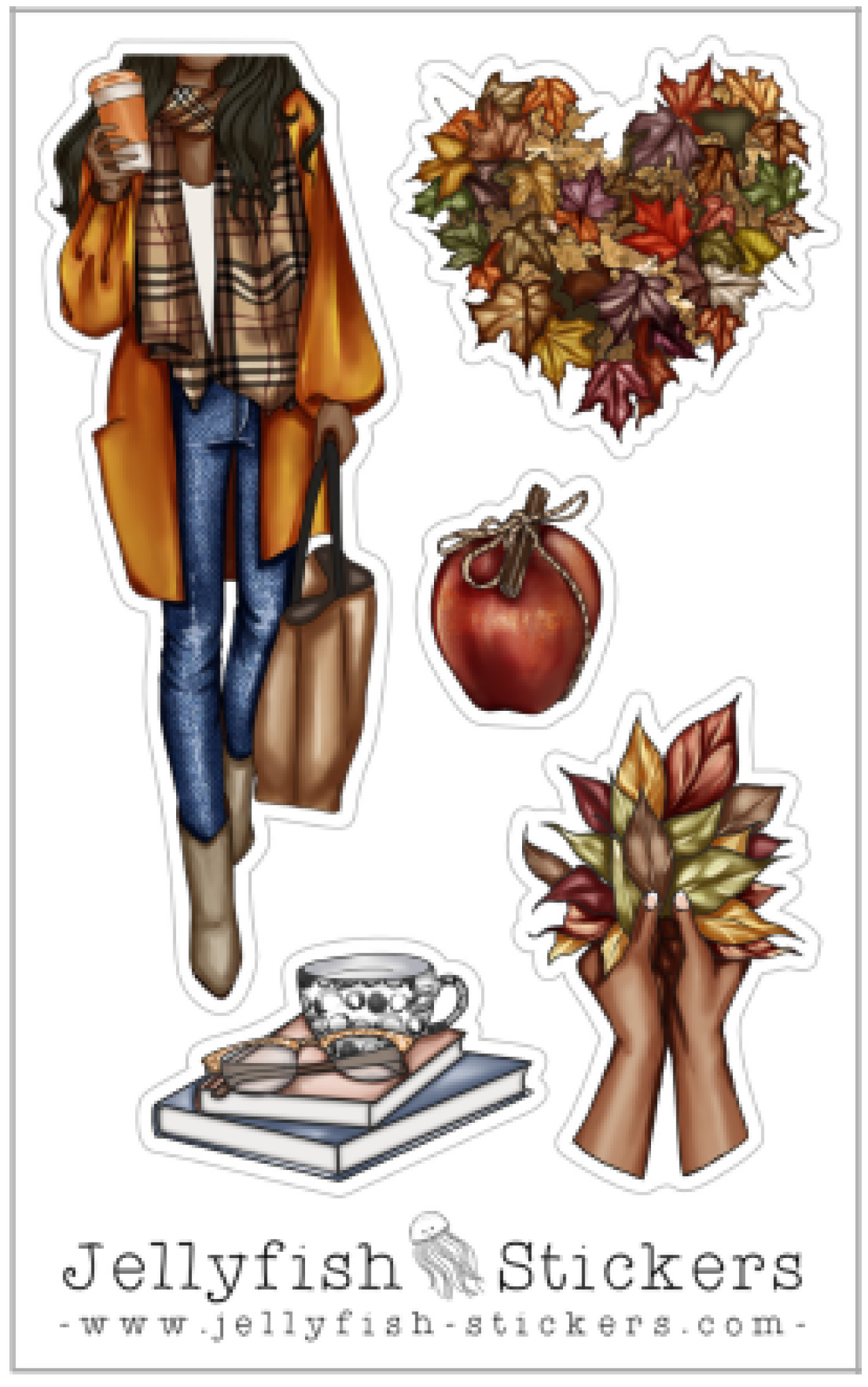 Gratis Mini-Stickerbogen "Herbst"