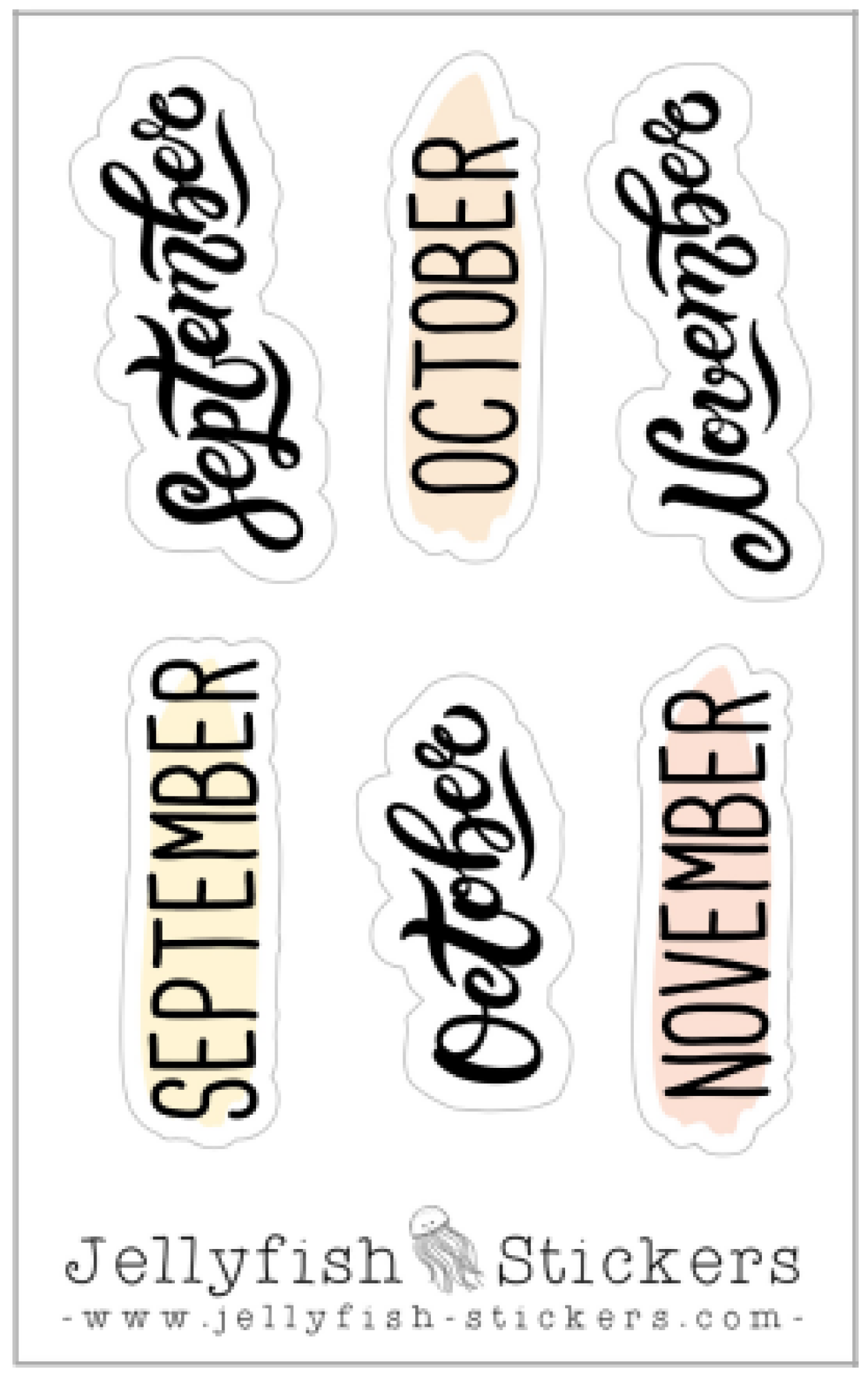 Free Mini Sticker Sheet "Autumn"