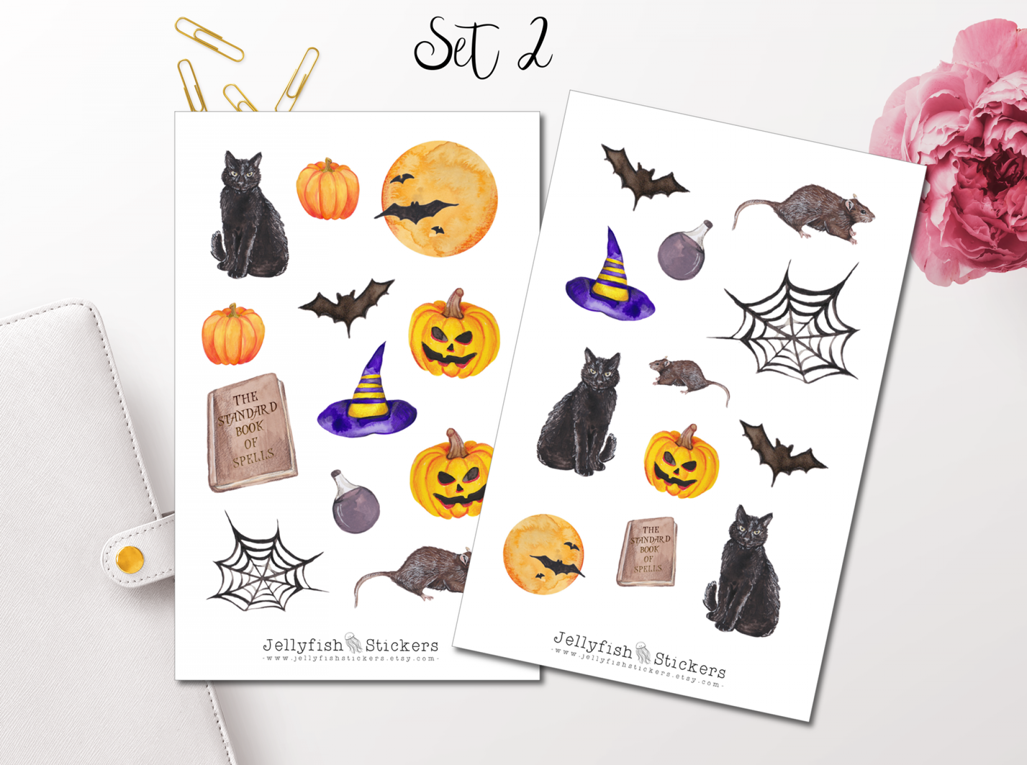 Halloween Sticker Set