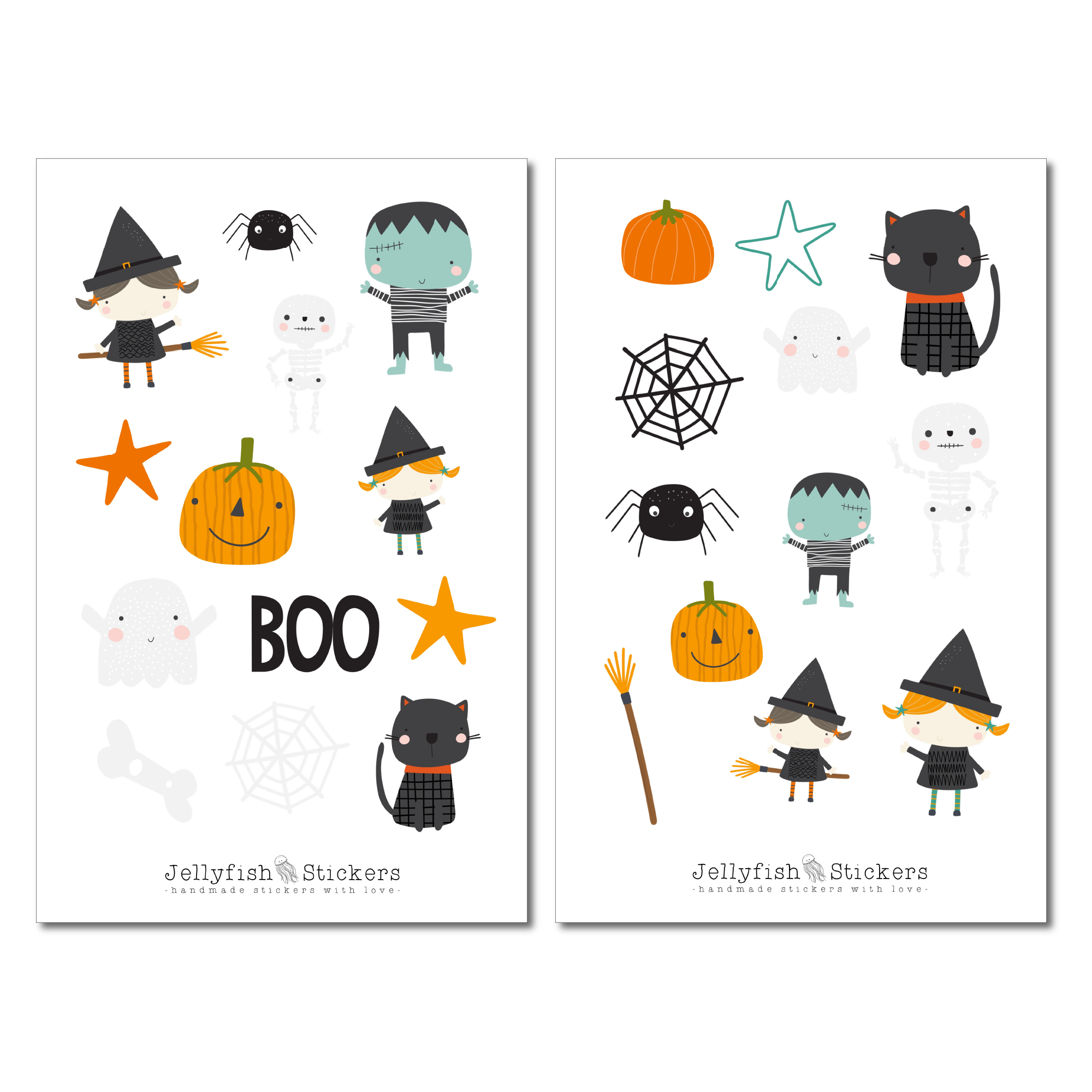 Halloween Kids Sticker Set