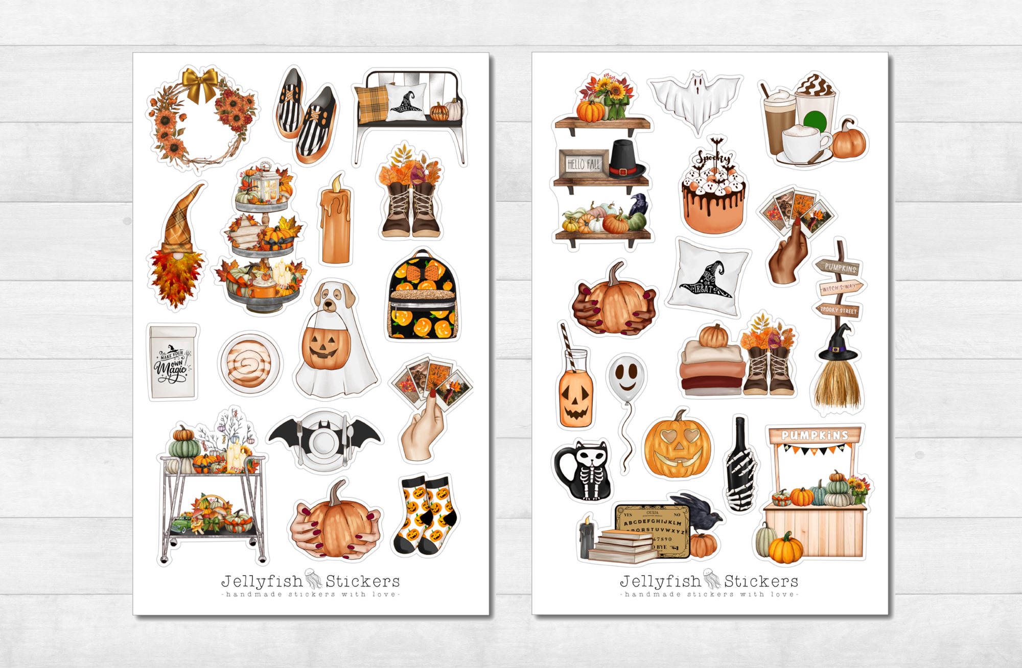 Halloween Home Sticker Set