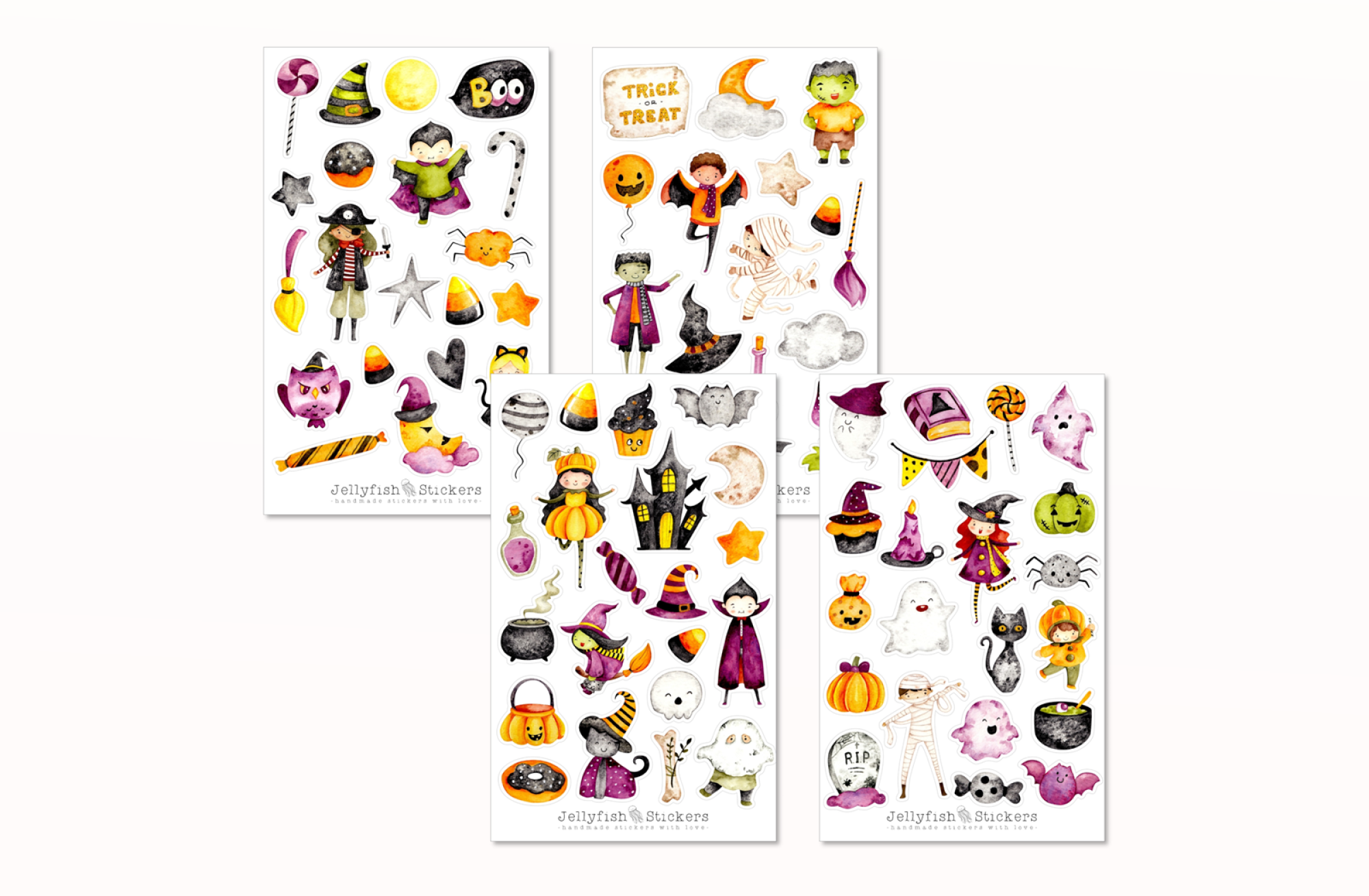 Halloween Sticker Set Halloween Sticker Set