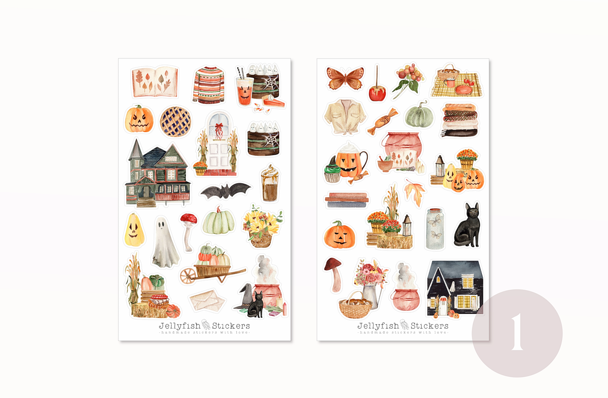 Halloween Sticker Set