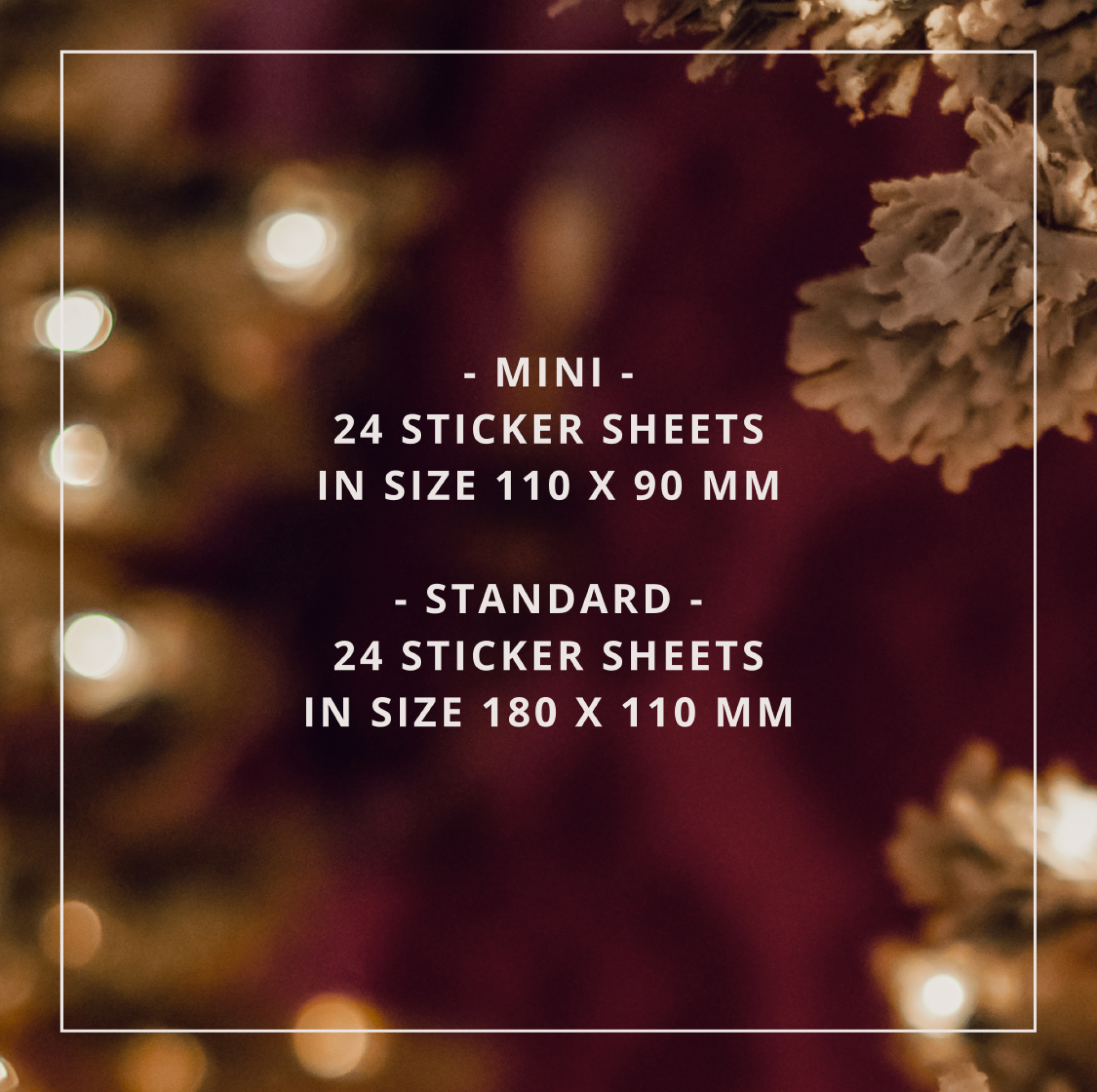 PRE-ORDER + BONUS - Sticker Advent Calendar 2025: MAGICAL