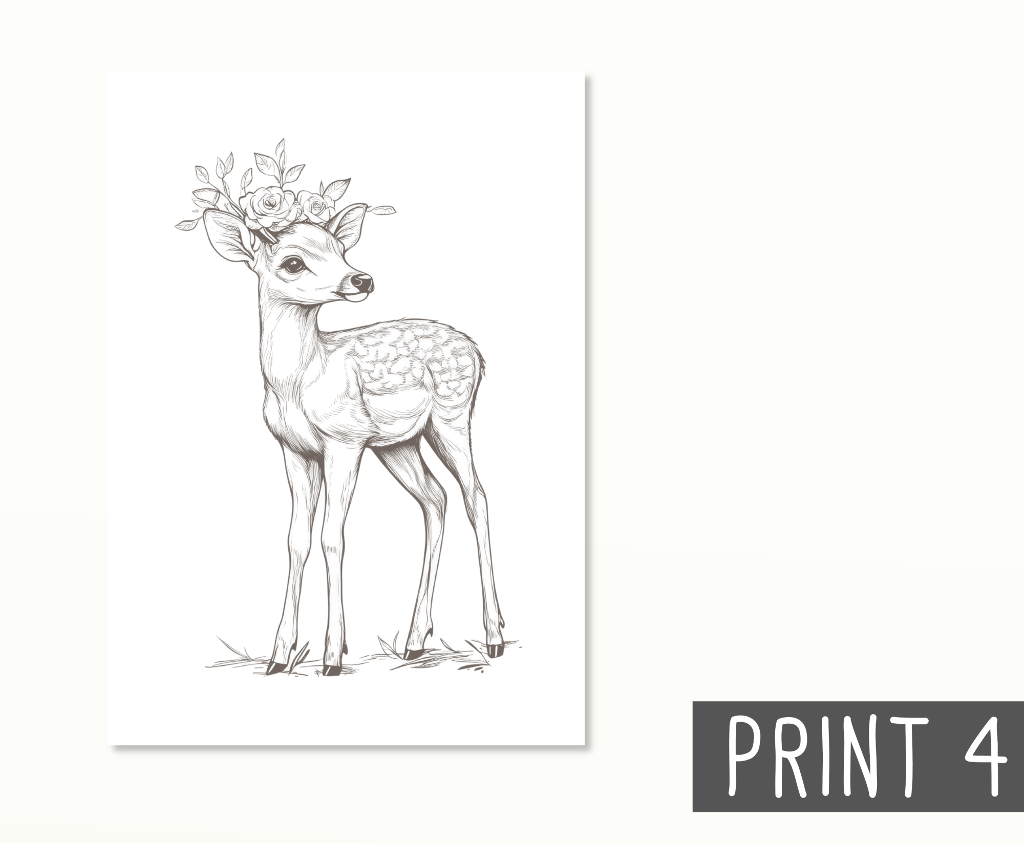 Postkarten Baby Waldtiere