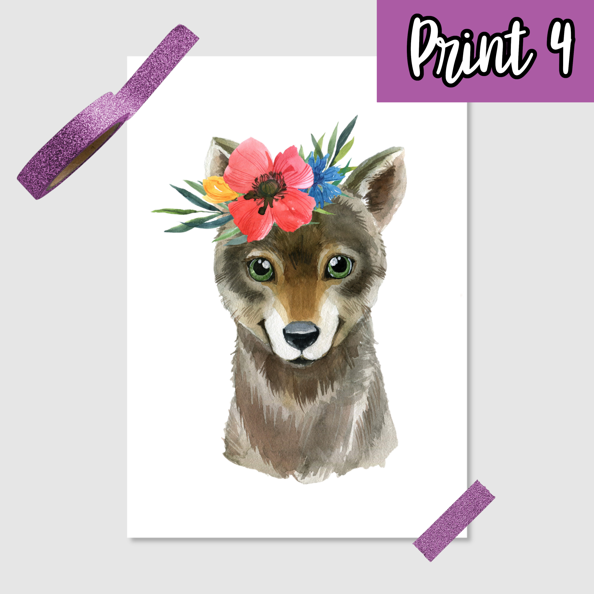 Baby Tiere Poster