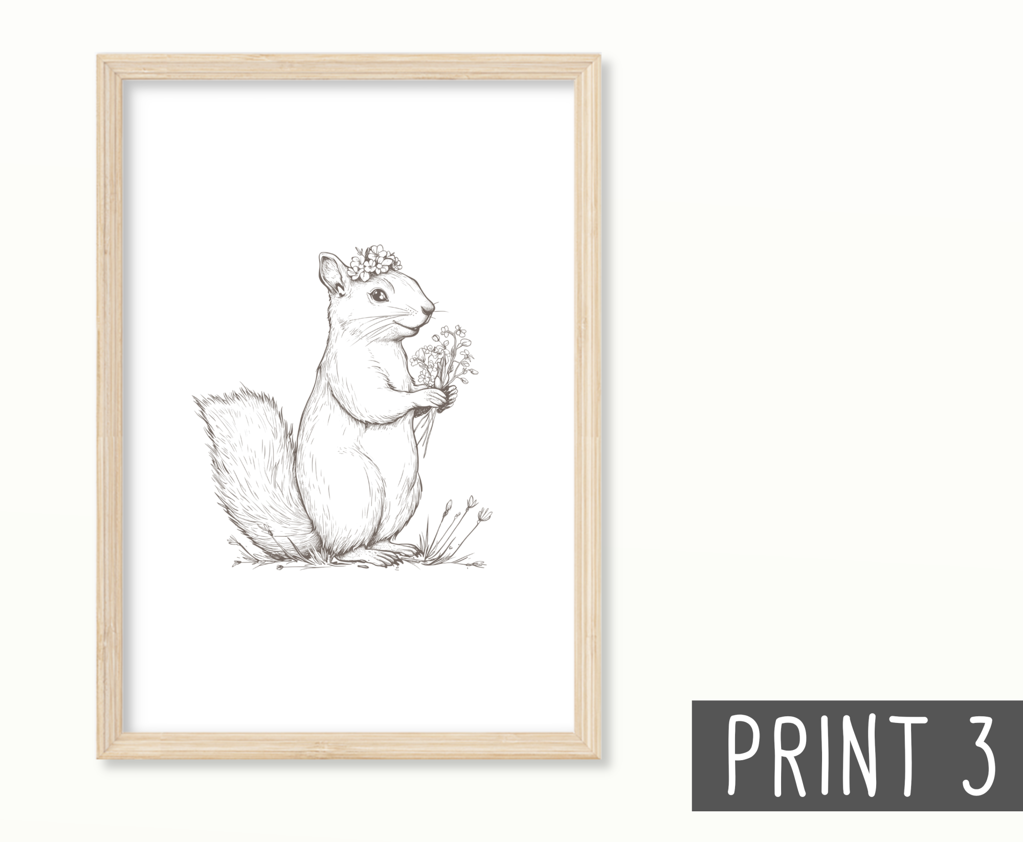 Poster Waldtiere