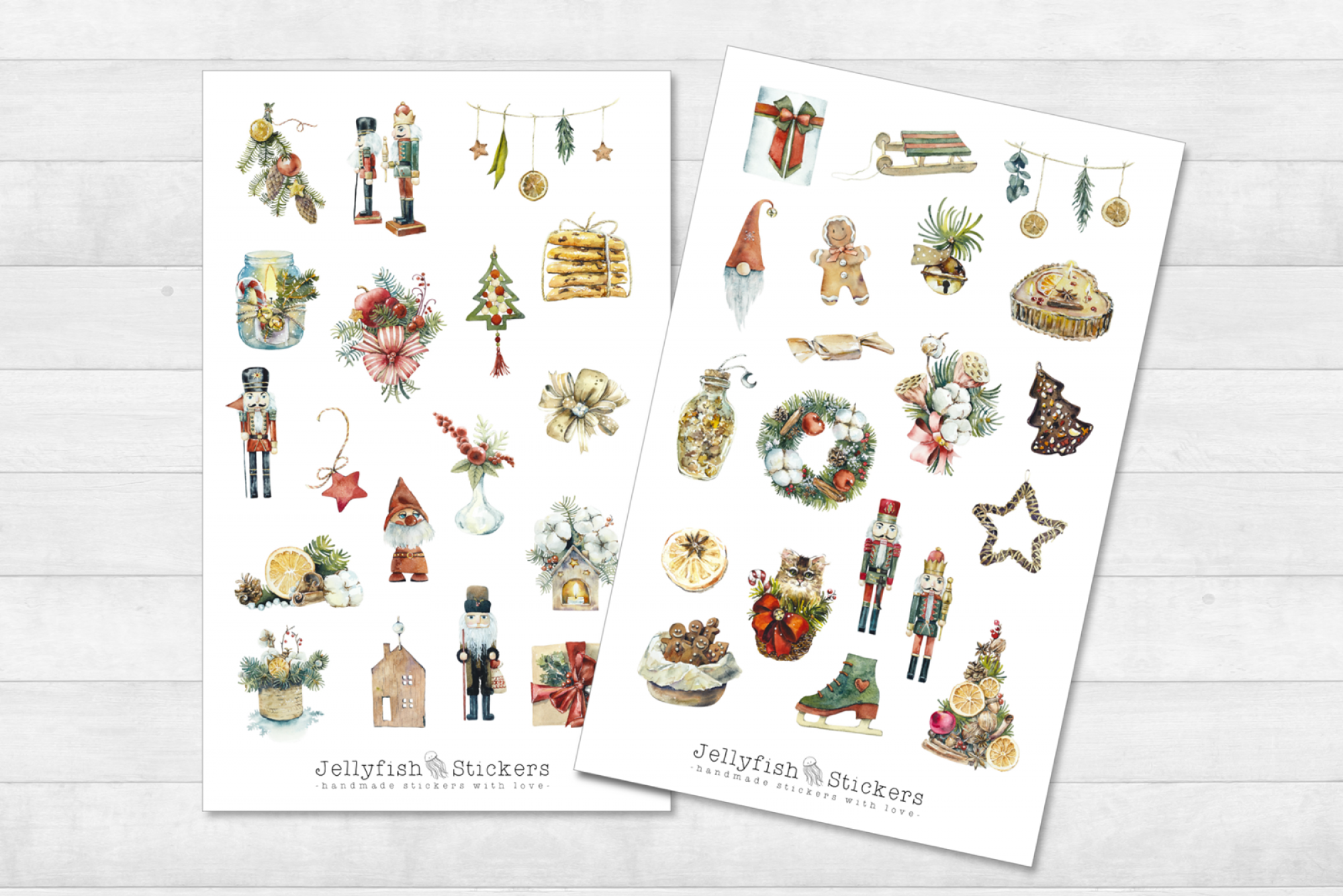 Nutcracker Sticker Set