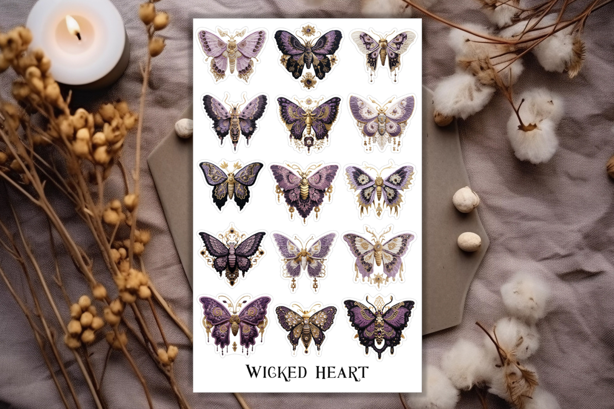 Butterflies Sticker Sheet