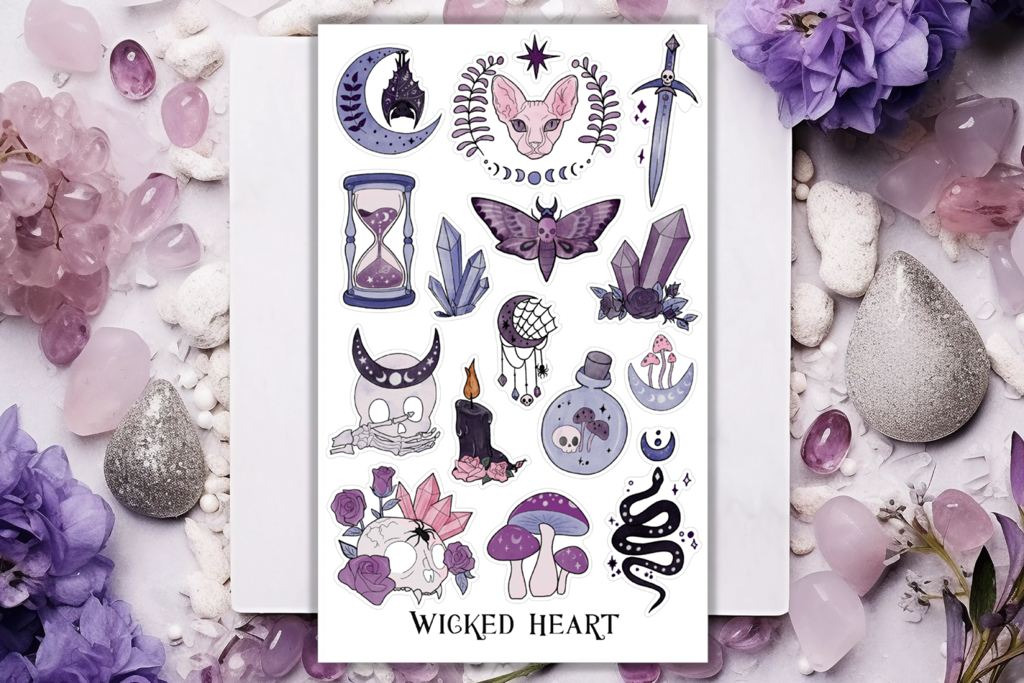Magie Stickerbogen