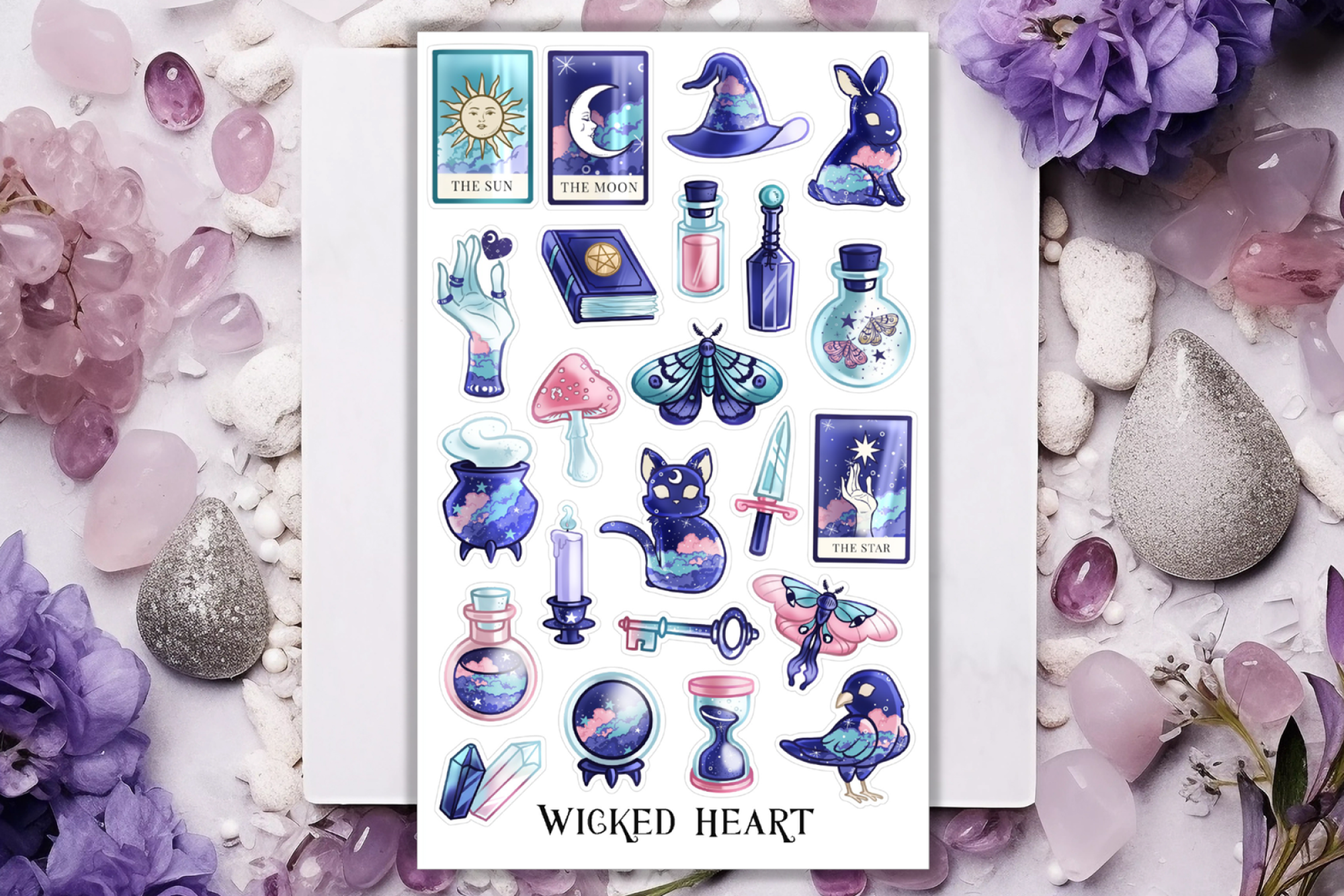 Magie Stickerbogen