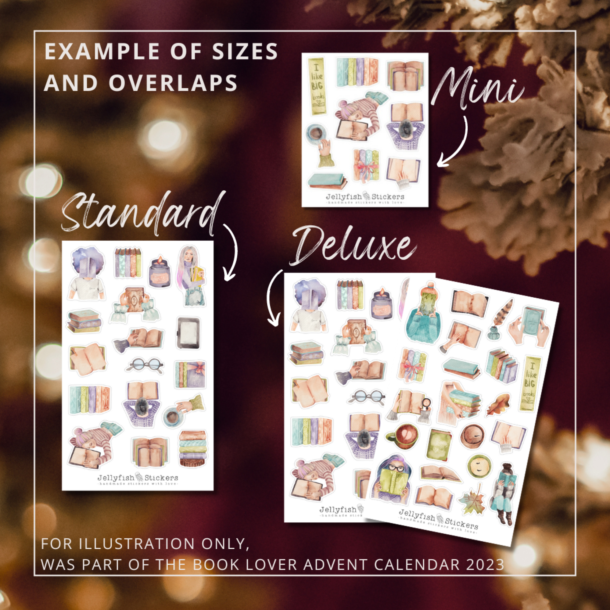 PRE-ORDER + BONUS - Sticker Advent Calendar 2025: EVERYDAY