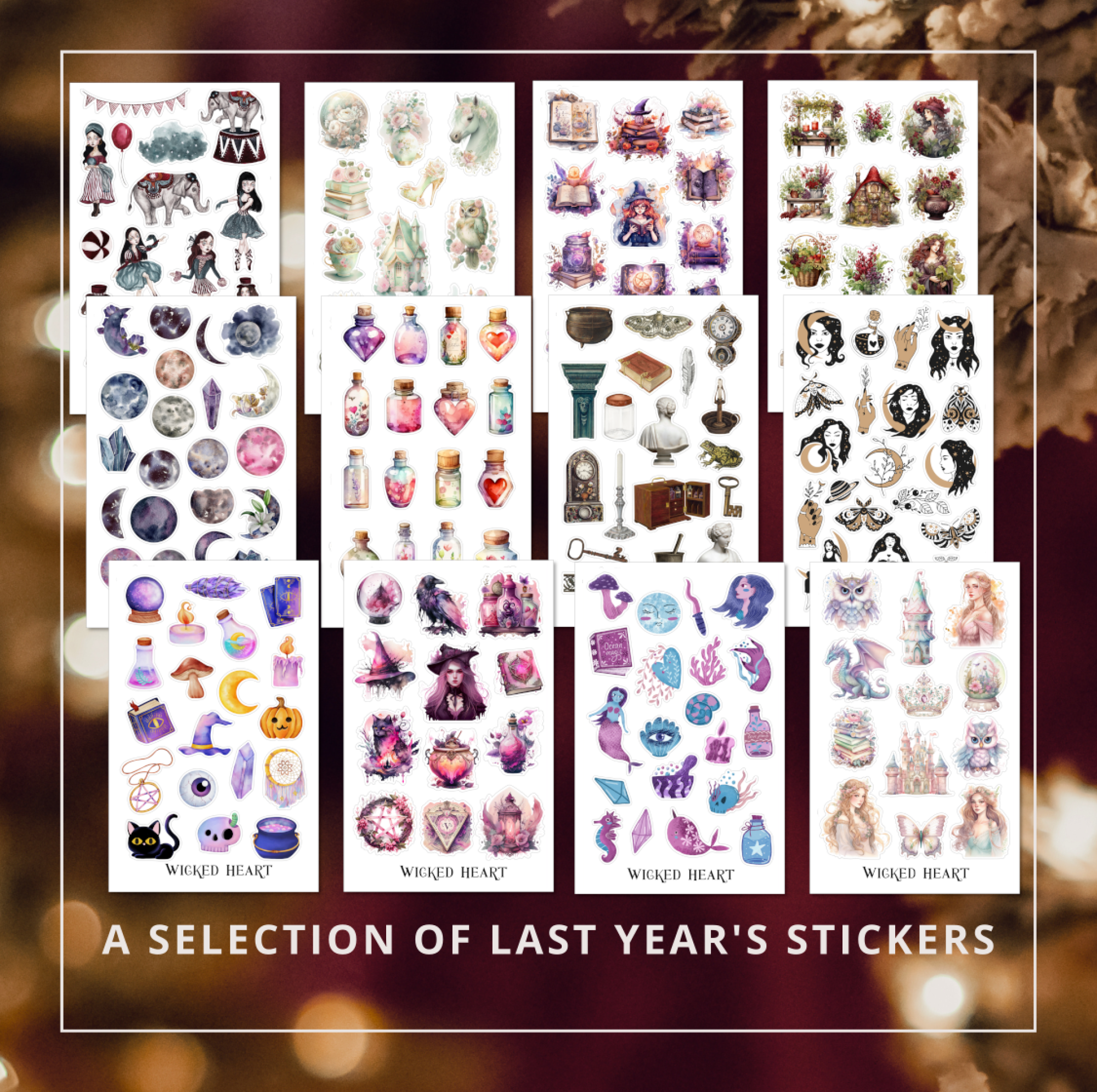 PRE-ORDER + BONUS - Sticker Advent Calendar 2025: MAGICAL
