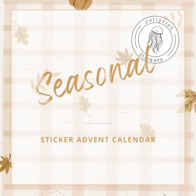 VORBESTELLUNG + BONUS - Sticker Adventskalender 2026: SEASONAL