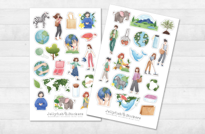 Our Earth Sticker Set