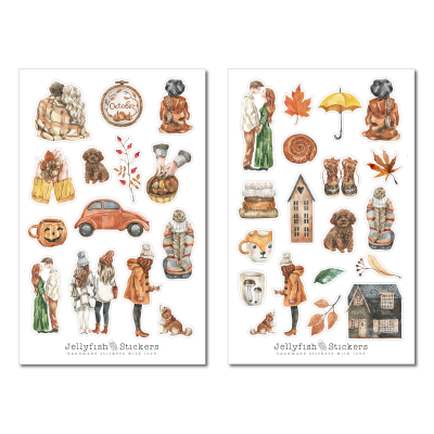 From 40EUR: Free Sticker Set "Autumn"