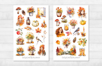 Autumn Sticker Set