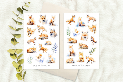 Fuchs Sticker Set