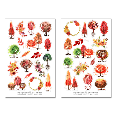 Ab 40EUR: Gratis Stickerbogen "Herbst"