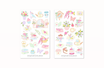 Books Sticker Set