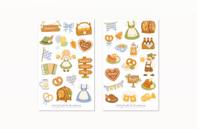 Oktoberfest Sticker Set